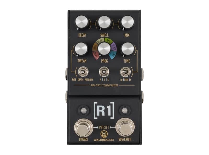 Walrus Audio Mako R1 High-Fidelity Stereo Reverb Guitar Effect Pedal