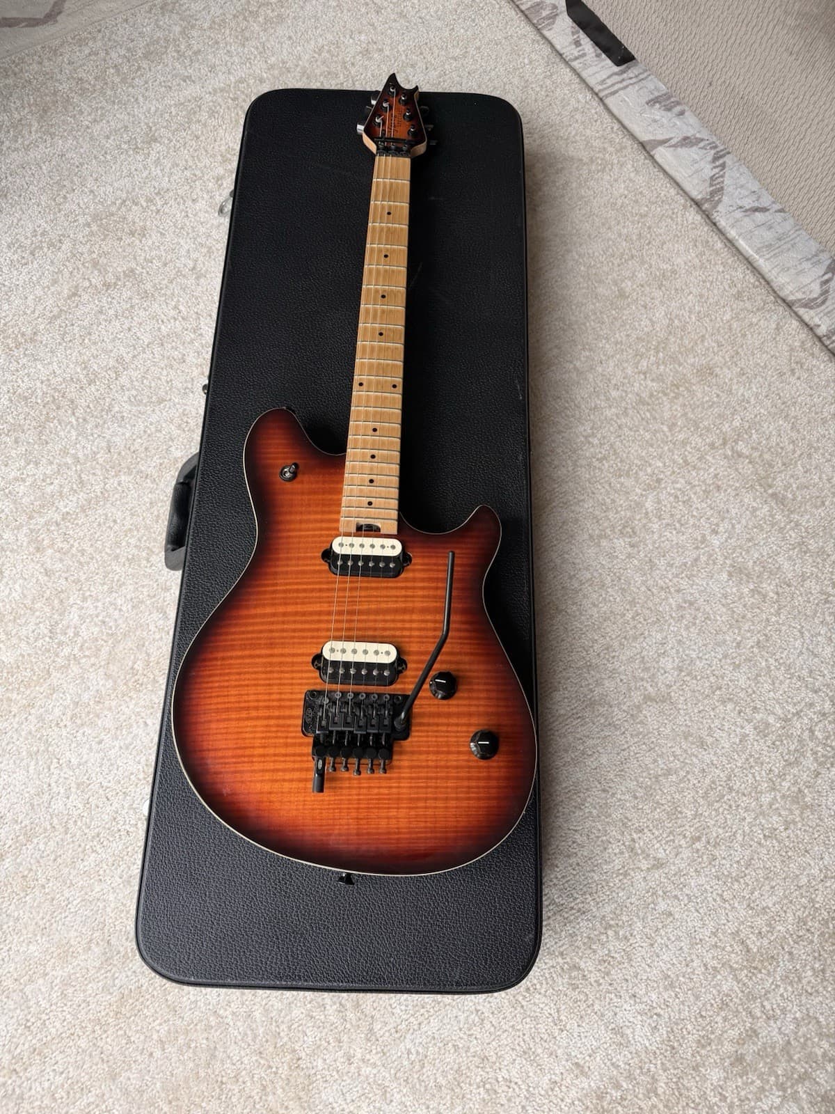 EVH Wolfgang Special Electric Guitar Sunburst Maple Neck & Fretboard w/Hard Case