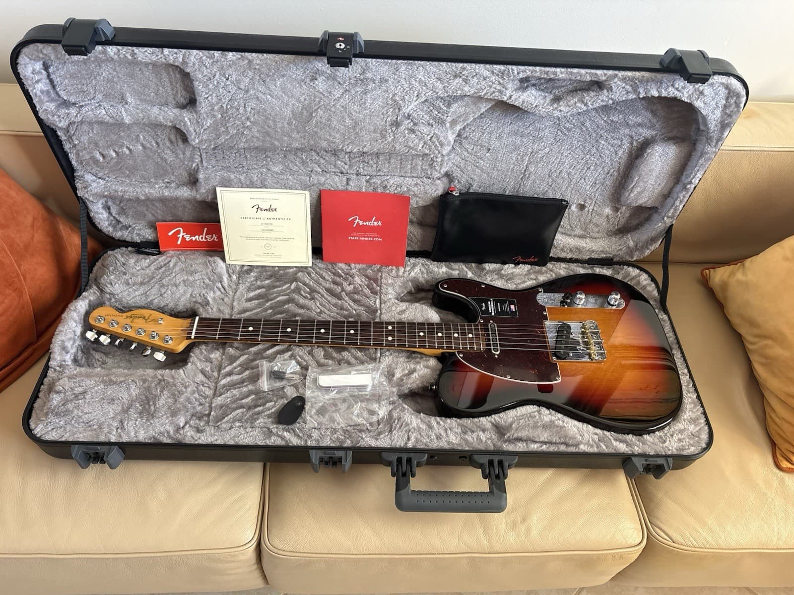 Fender American Professional II Telecaster - Sunburst - Migas Touch pickups