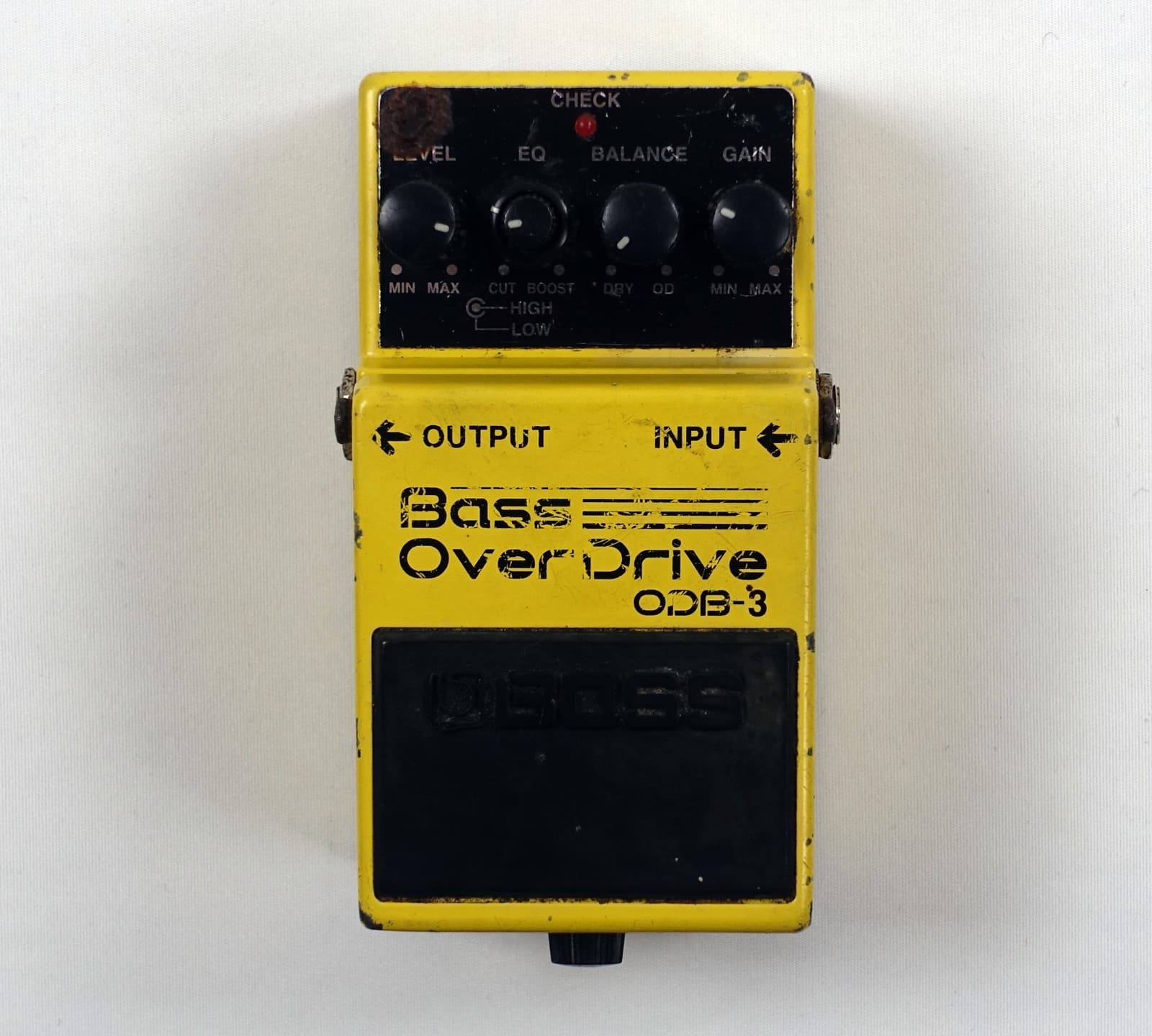 Boss ODB-3 Bass Guitar Overdrive Effects Pedal Vintage