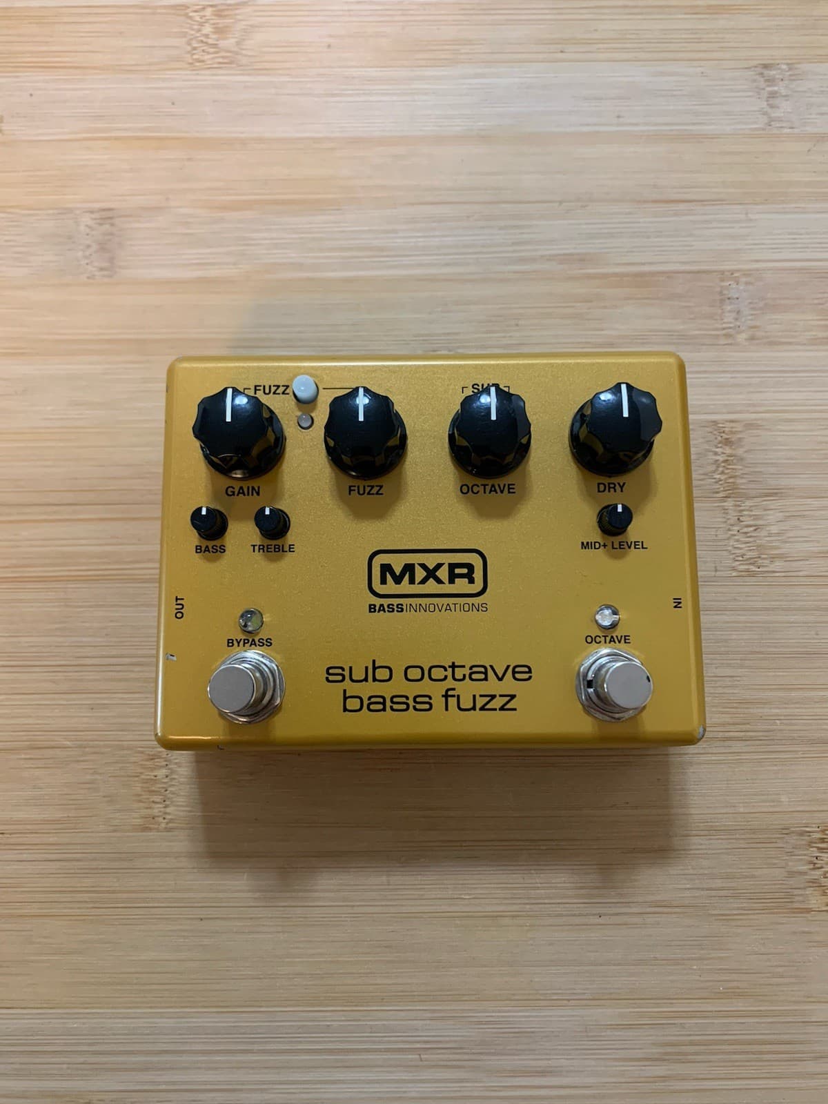 MXR M287 Sub Octave Bass Fuzz Guitar Pedal