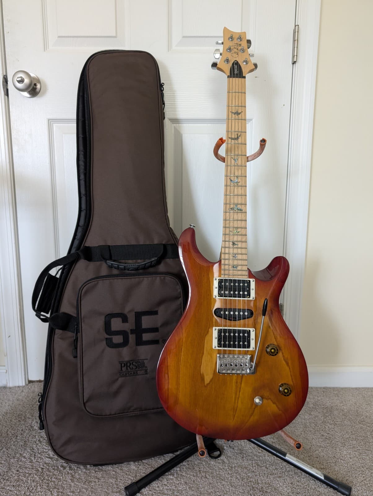 PRS Guitars SE Special Brown Electric Guitar 6 String Maple w/Gig Bag
