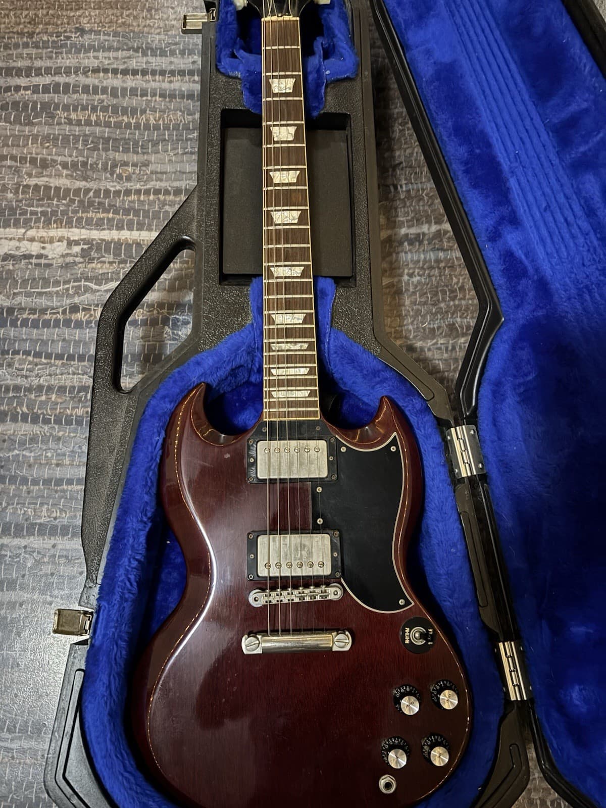 Gibson SG Electric Guitar 1988 Brown Mahogany 6 String w/ Case