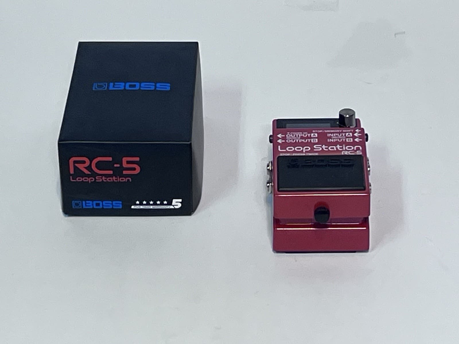 Boss RC-5 Loop Station Compact Looper Pedal for Guitar, Bass, Keyboard, Vocals