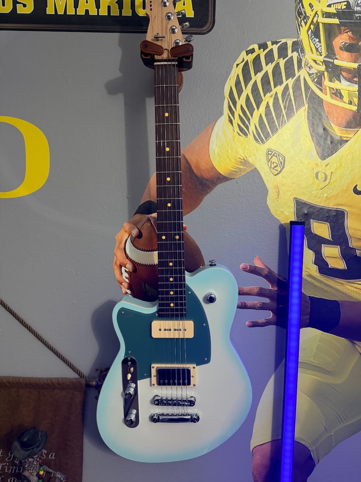 STEAL!!! Mint Condition! Reverend Double Agent OG Electric Guitar, Left-Handed