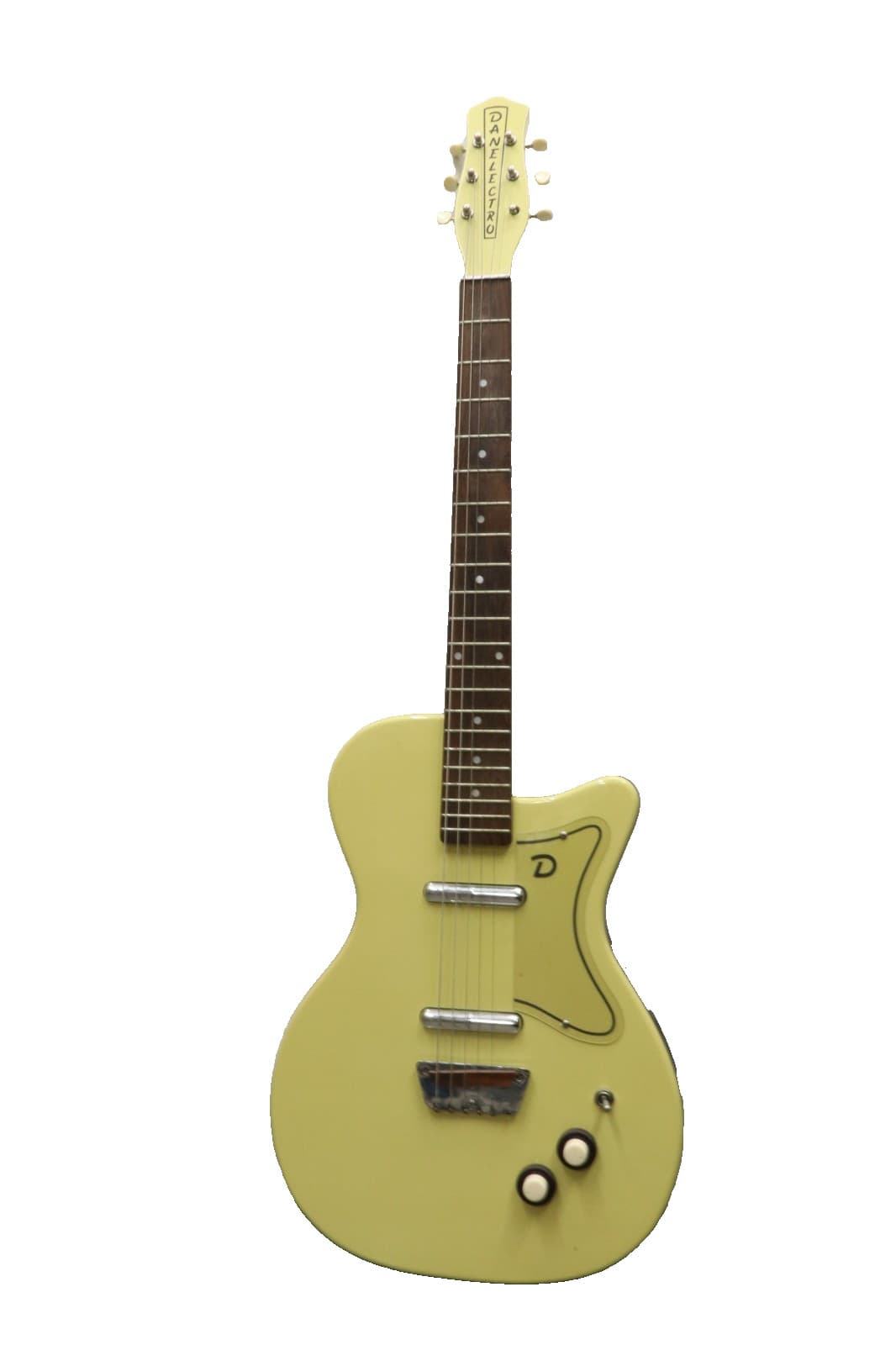 Danelectro 56 U2 Electric Guitar - Dan O Yellow