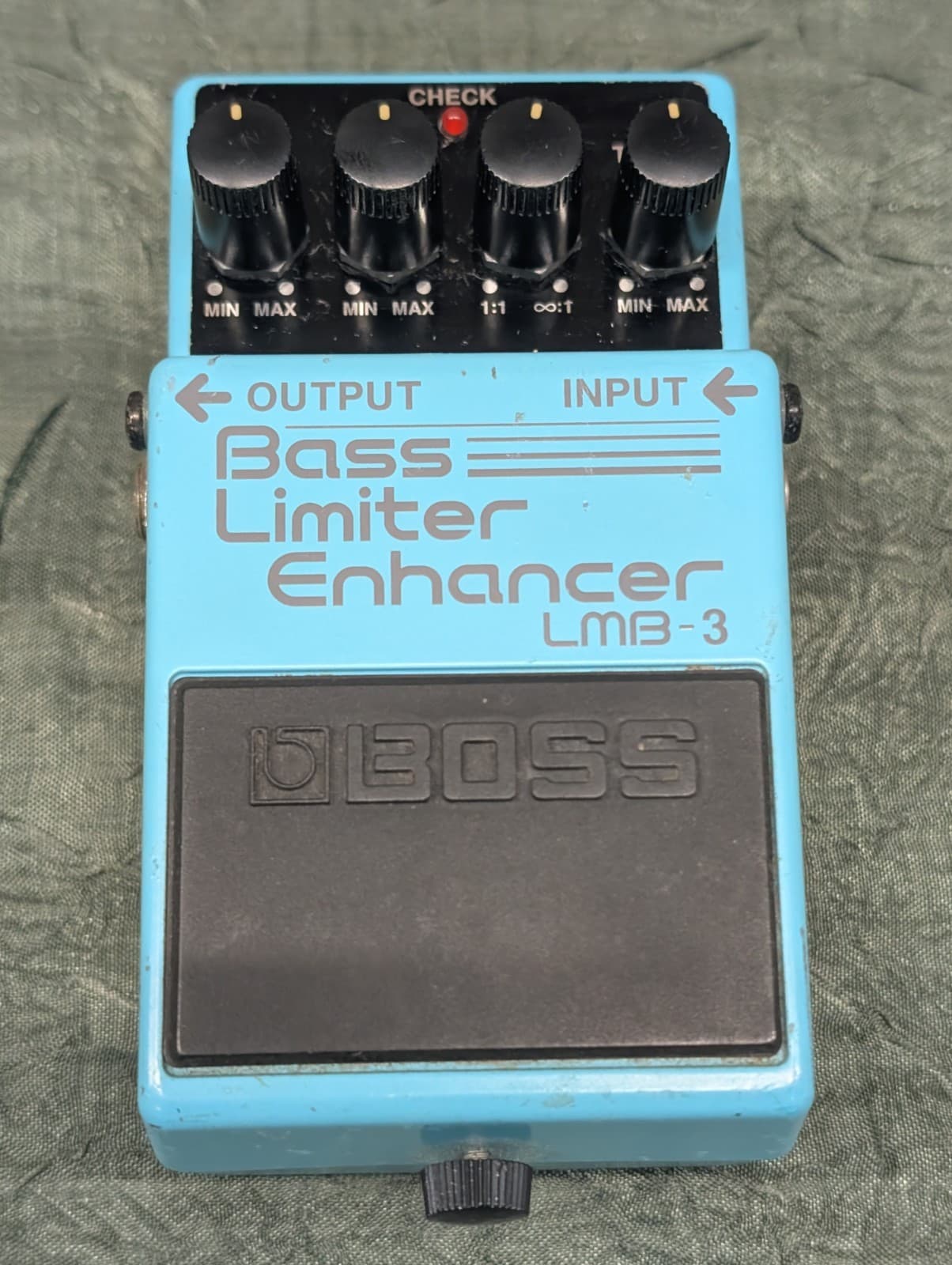 Vintage Boss Bass Limiter Enhancer LMB-3 Bass Guitar Effects Pedal