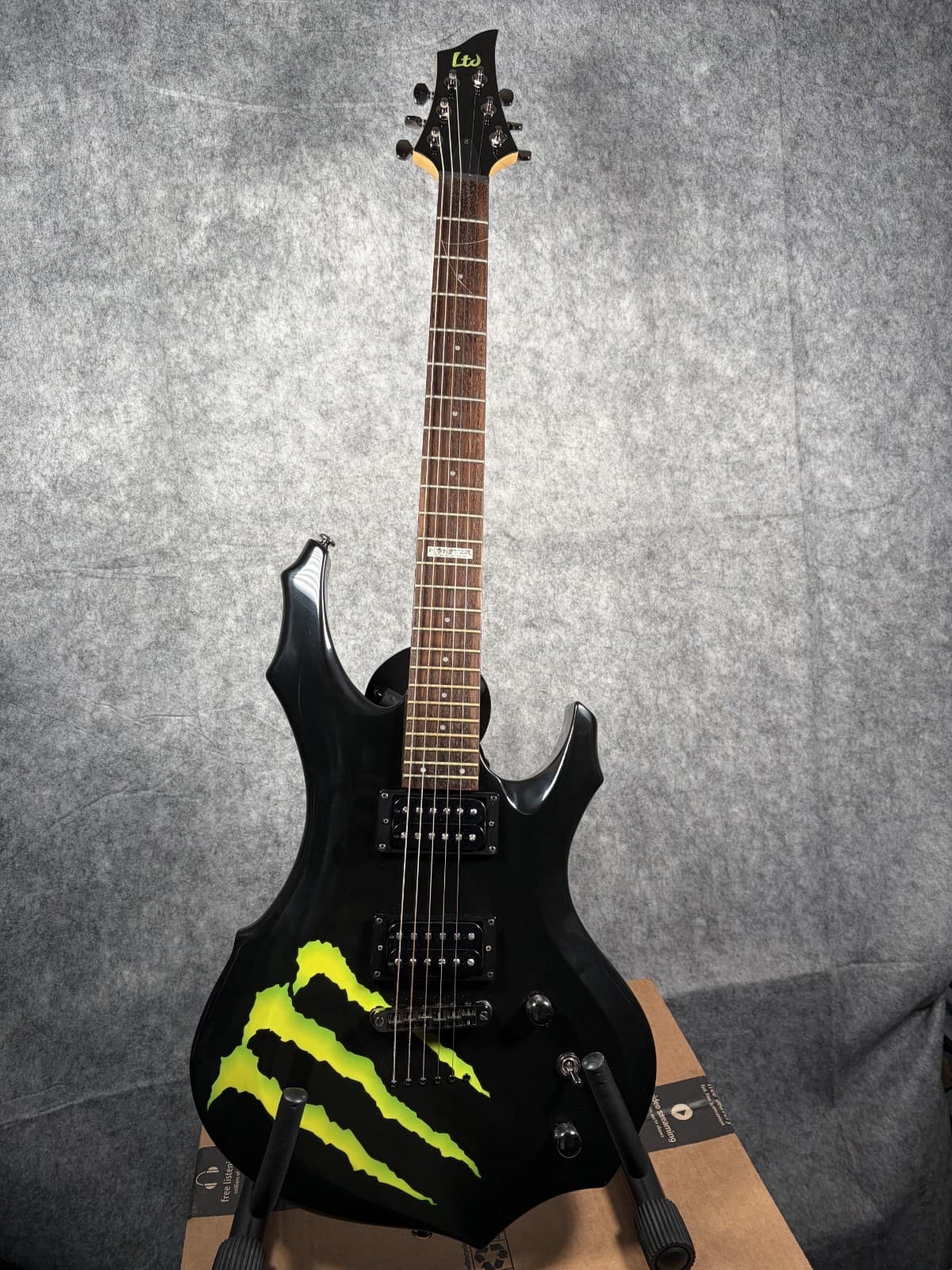 ESP LTD F-Series Limited Edition Monster Energy Electric Guitar