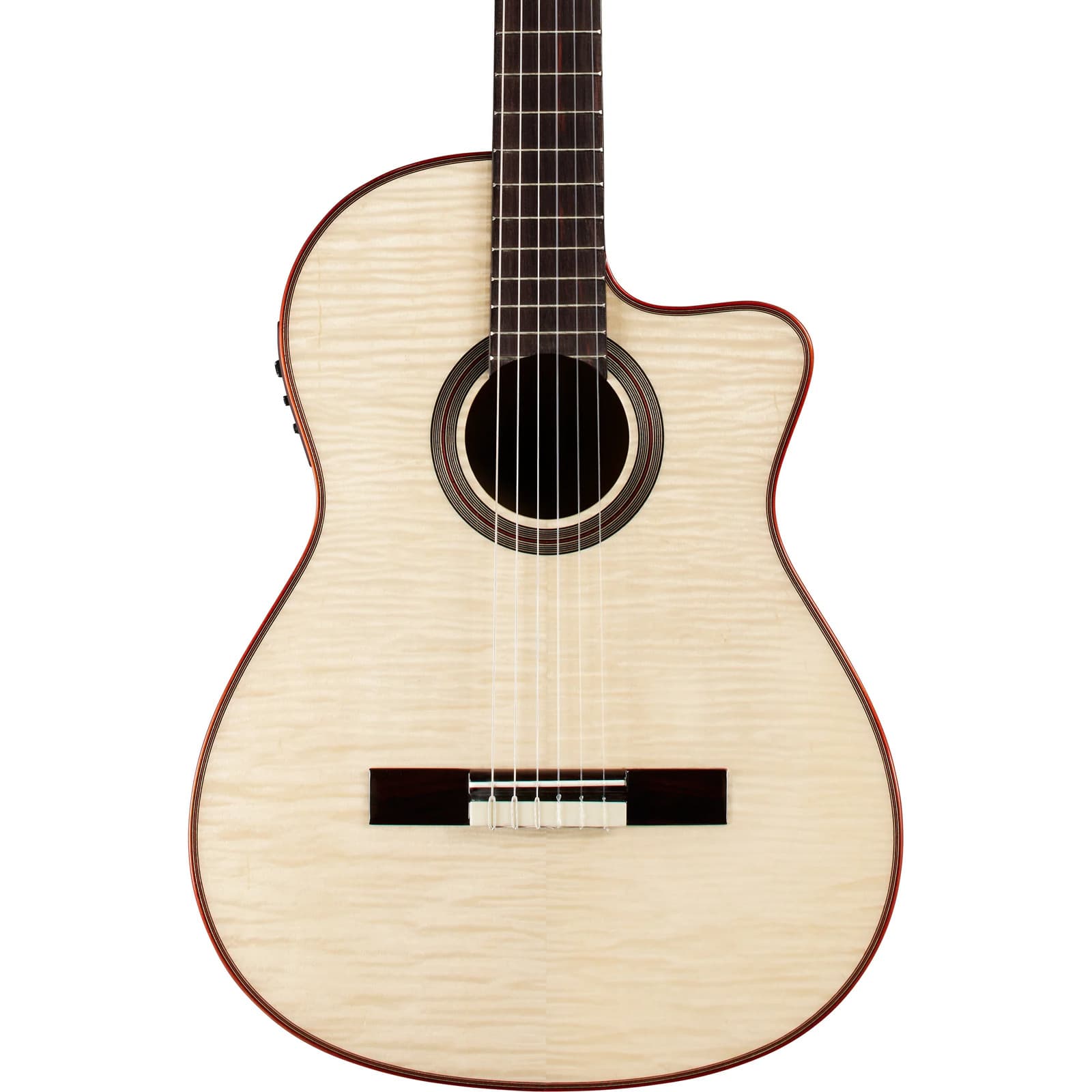 Cordoba Fusion 12 Acoustic Electric Guitar - White Sands
