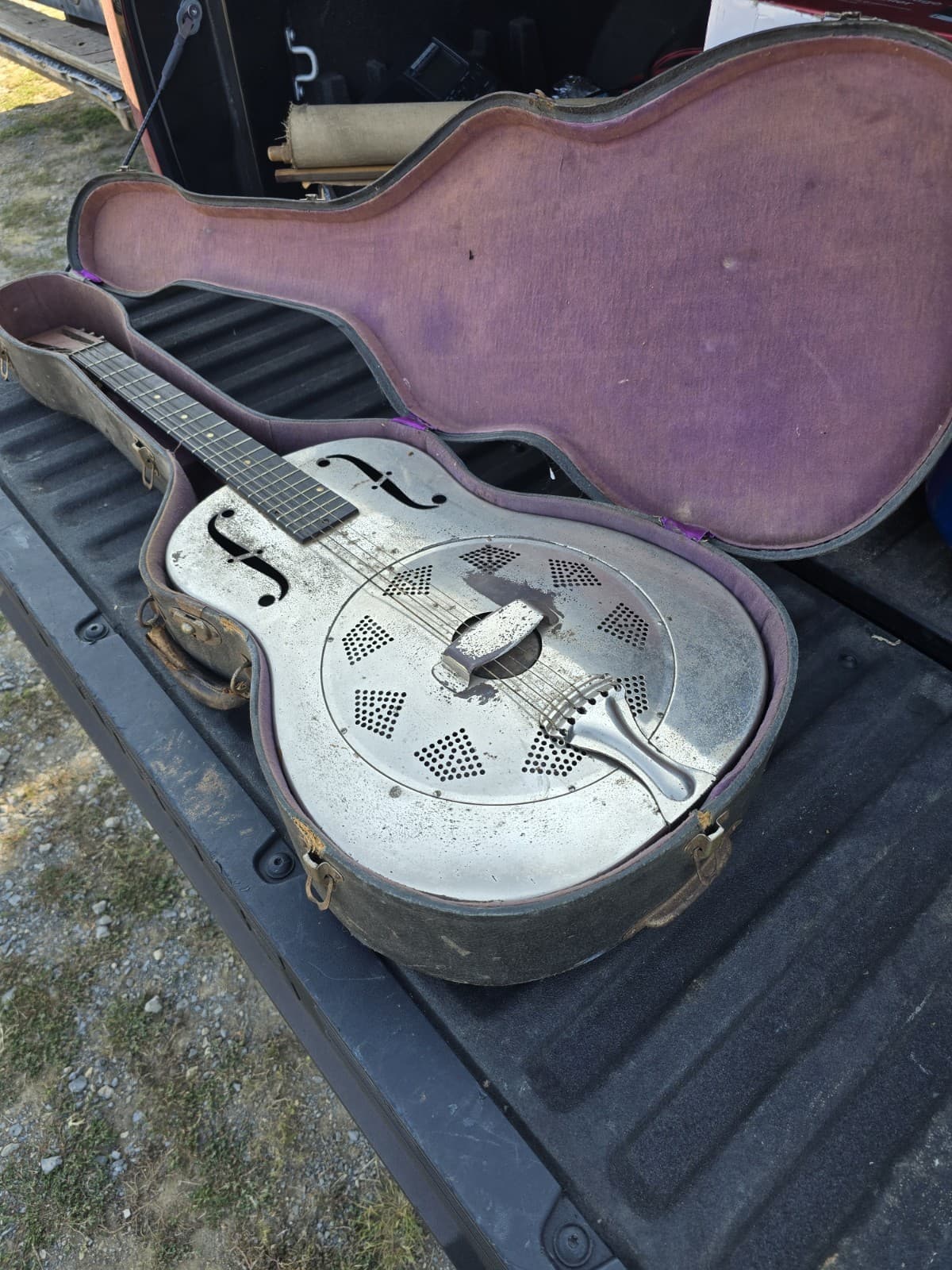 1932? 31? National Duolian Original Vintage Resonator Acoustic Guitar W/ Case