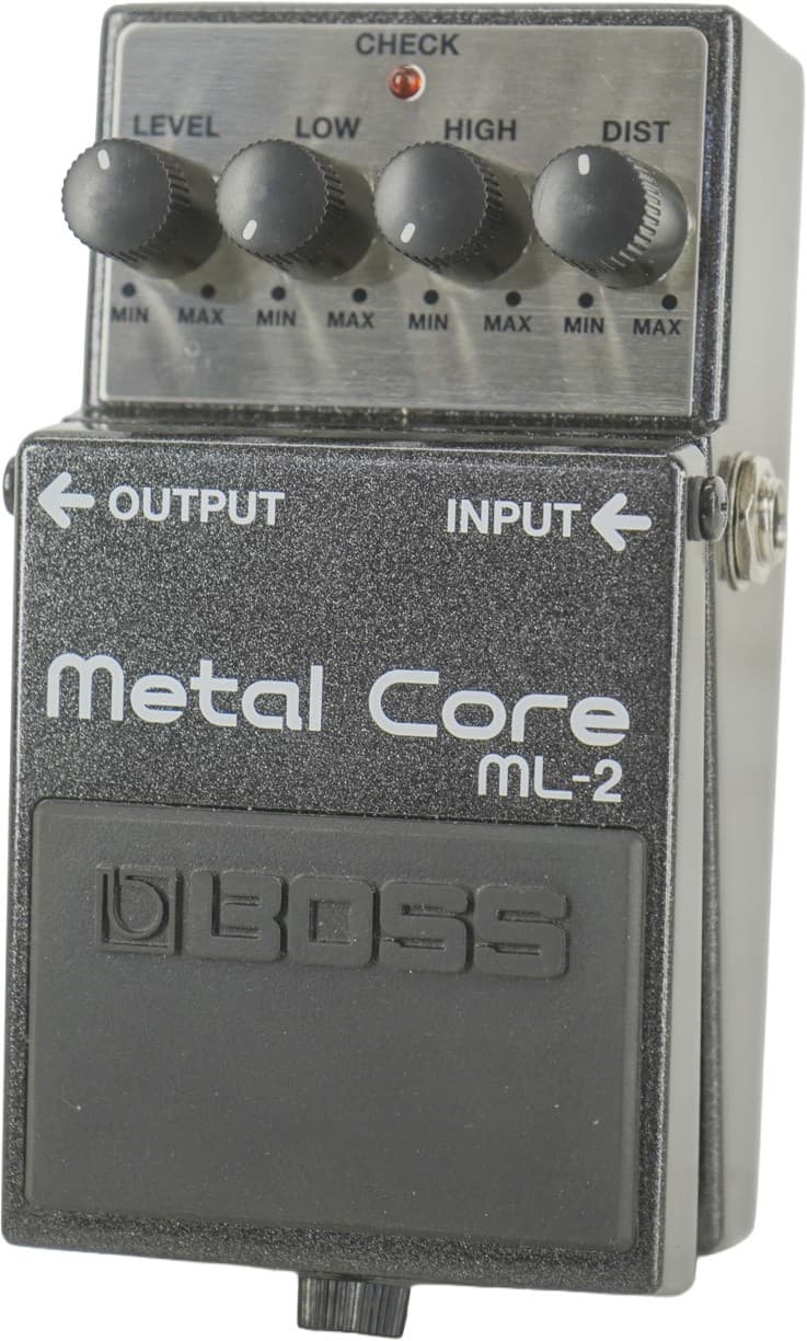 Boss ML-2 Metal Core Distortion Guitar Pedal High Gain Heavy Metal - DAMAGED
