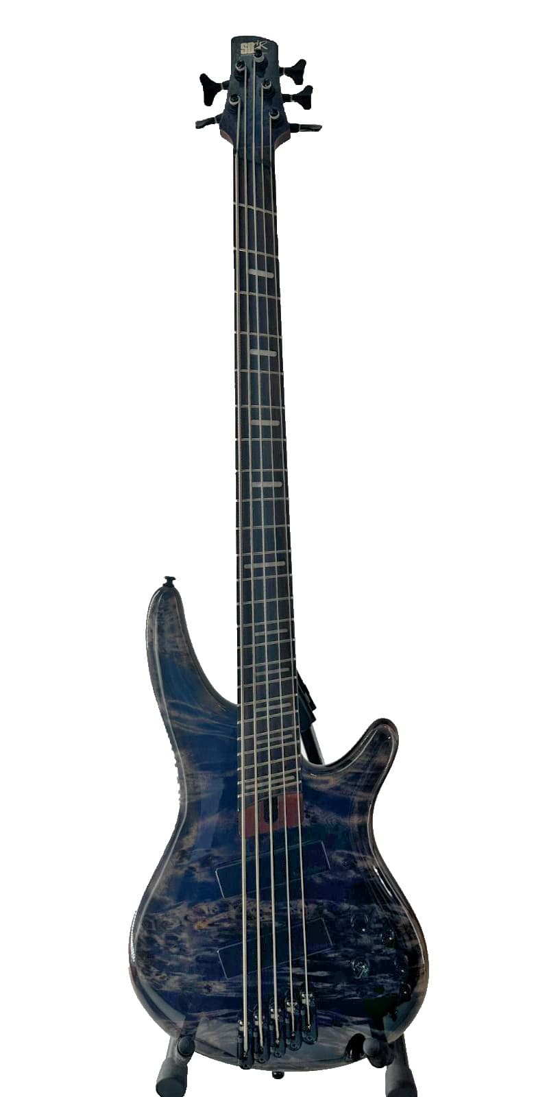 Ibanez SRMS805 Electric 5-String Bass Guitar Tropical Seafloor