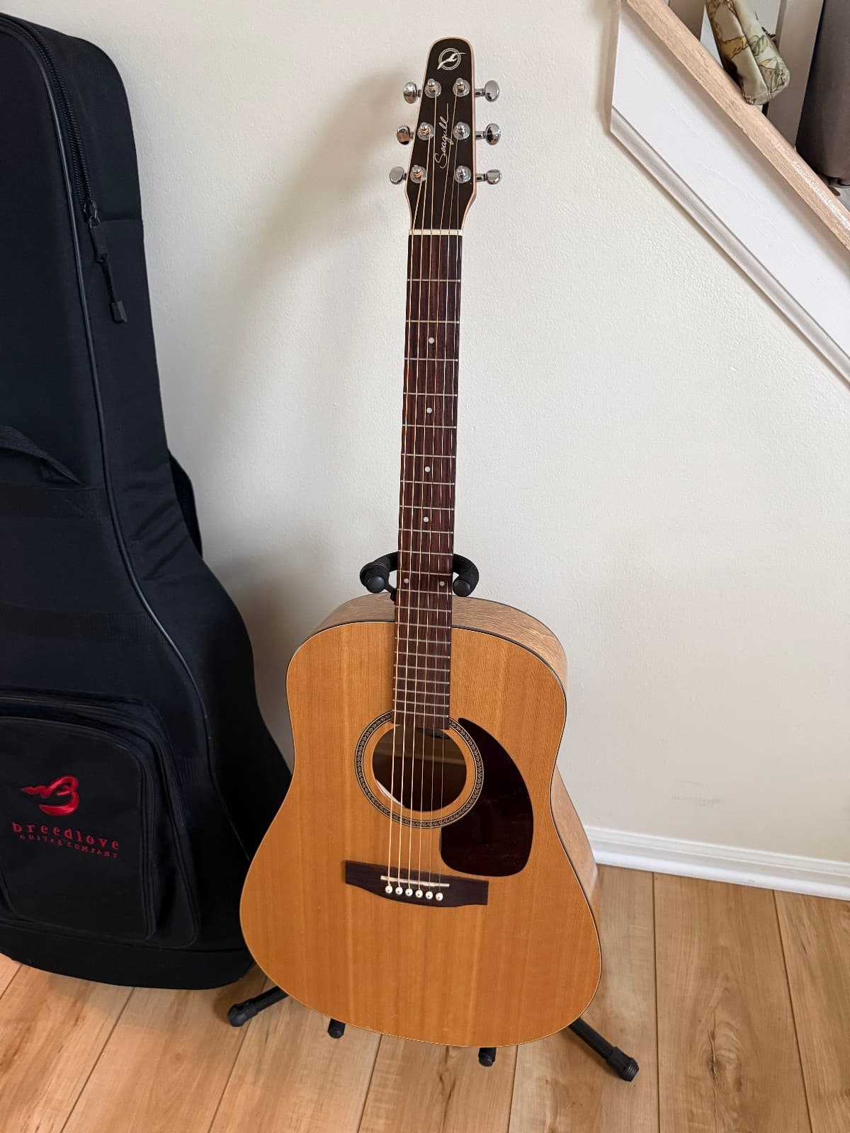 Seagull S6 Original Dreadnought Acoustic Guitar (Cedar) 2008 Canadian w/ bag