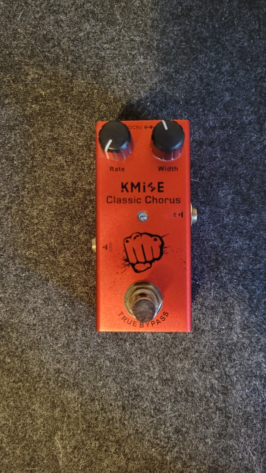 Kmise Classic Chorus Electric Guitar Effects Pedal Mini Single Type DC 9V Tru...