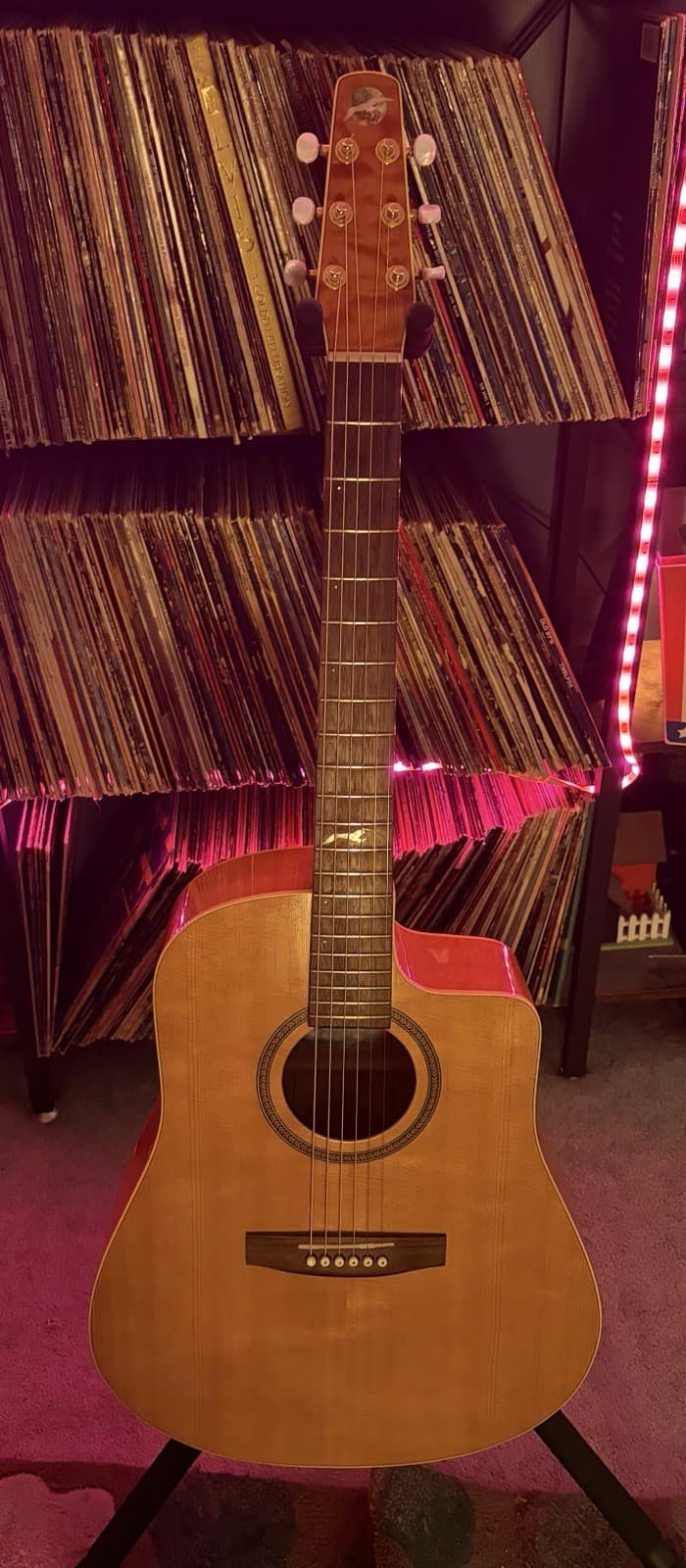 Seagull Artist Maple Flame CW Guitar 6 String