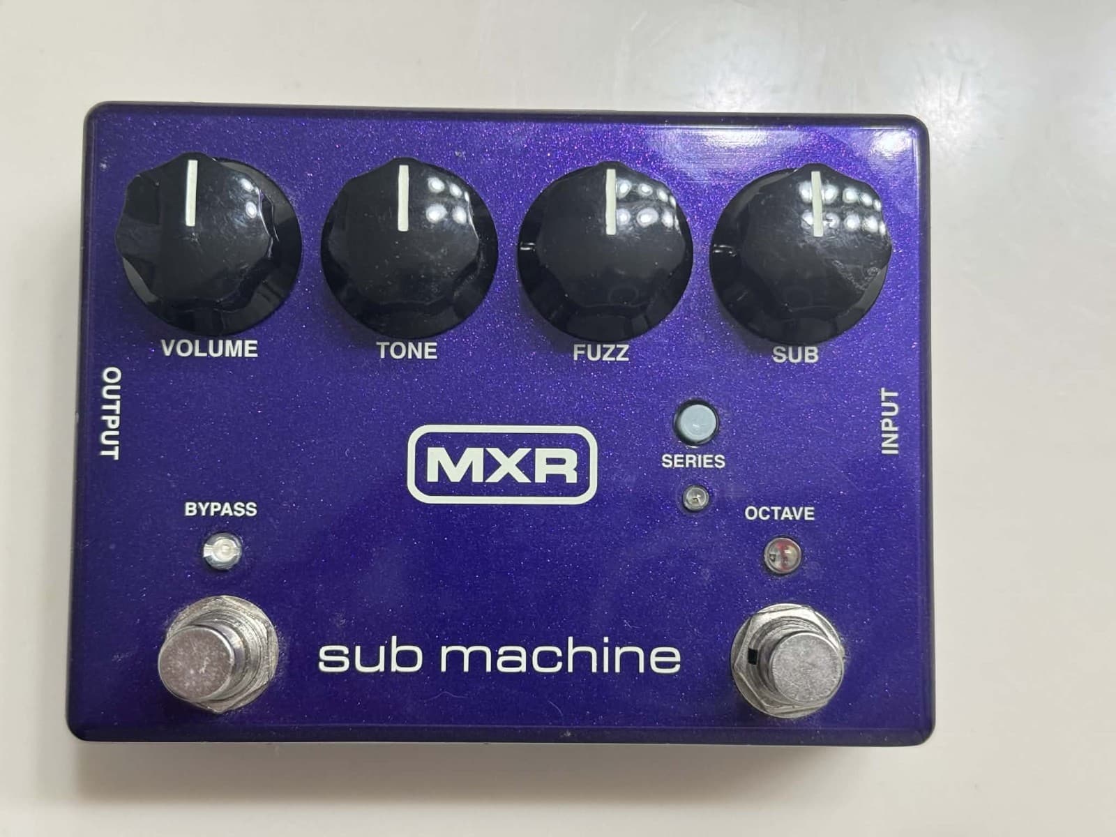 MXR Sub Machine Fuzz Octave Pedal Electric Guitar Octave Fuzz Effects Pedal