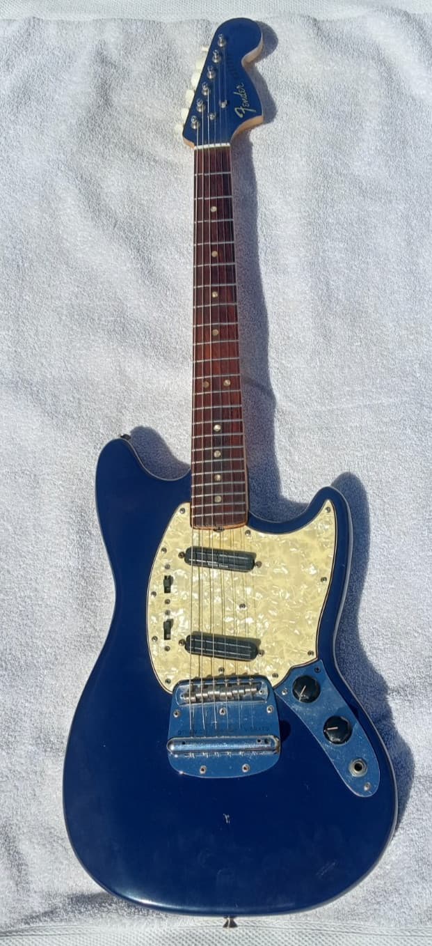 1969 Fender Mustang Guitar Vintage Electric USA Made — Must See!
