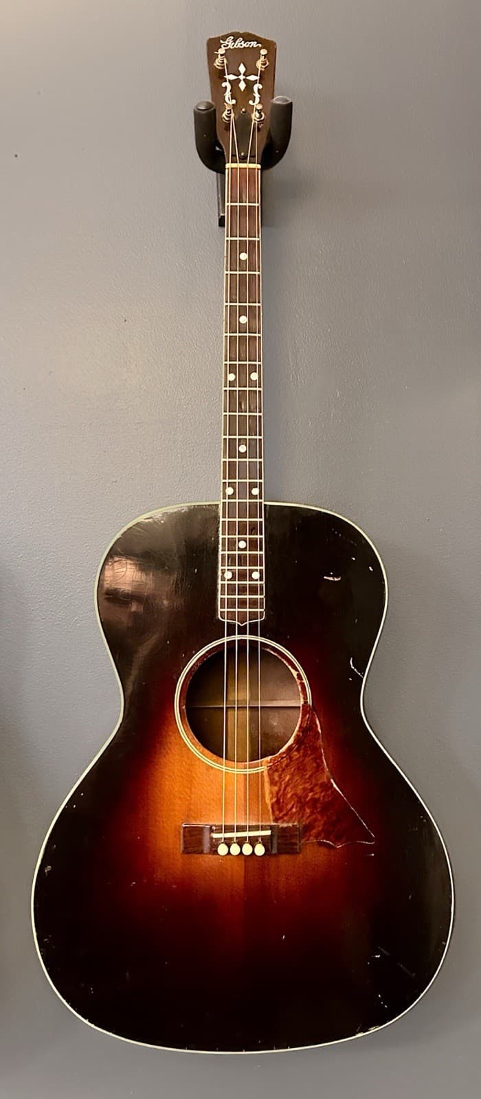 Vintage Gibson TG-1 Tenor Guitar c.1930-32 | 4-String | Sunburst | Plays Well |
