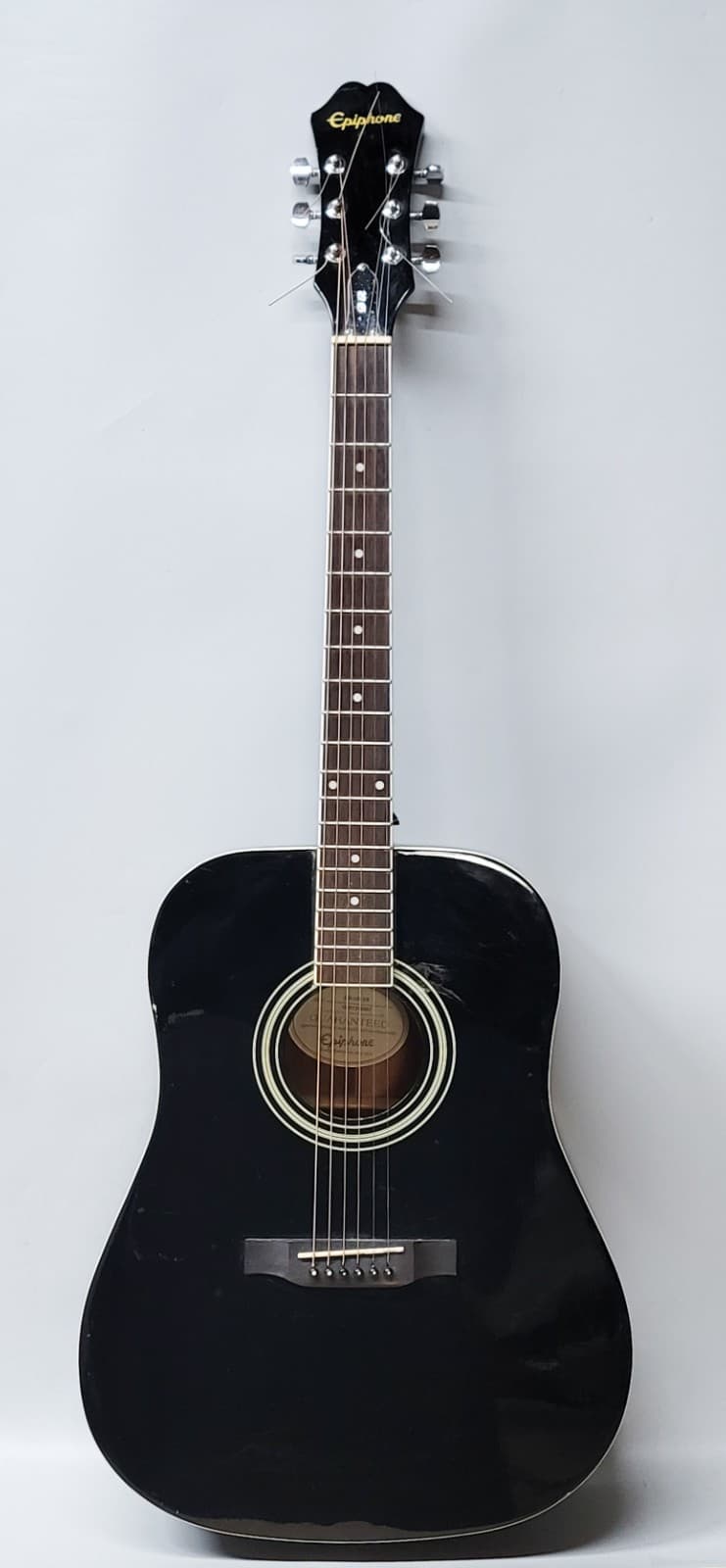 (MA5) Epiphone DR-100 EB Acoustic 6 String Right Handed Guitar, Black