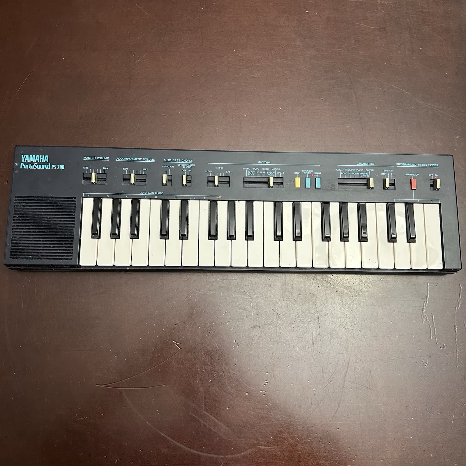 🎹 Yamaha PS-200 PortaSound Digital Synthesizer Keyboard Works Battery Piano