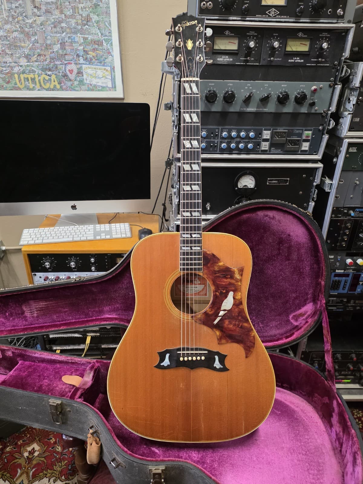 Gibson Dove Custom Acoustic Square Shoulder Dreadnought Guitar 1973,1974,1975...