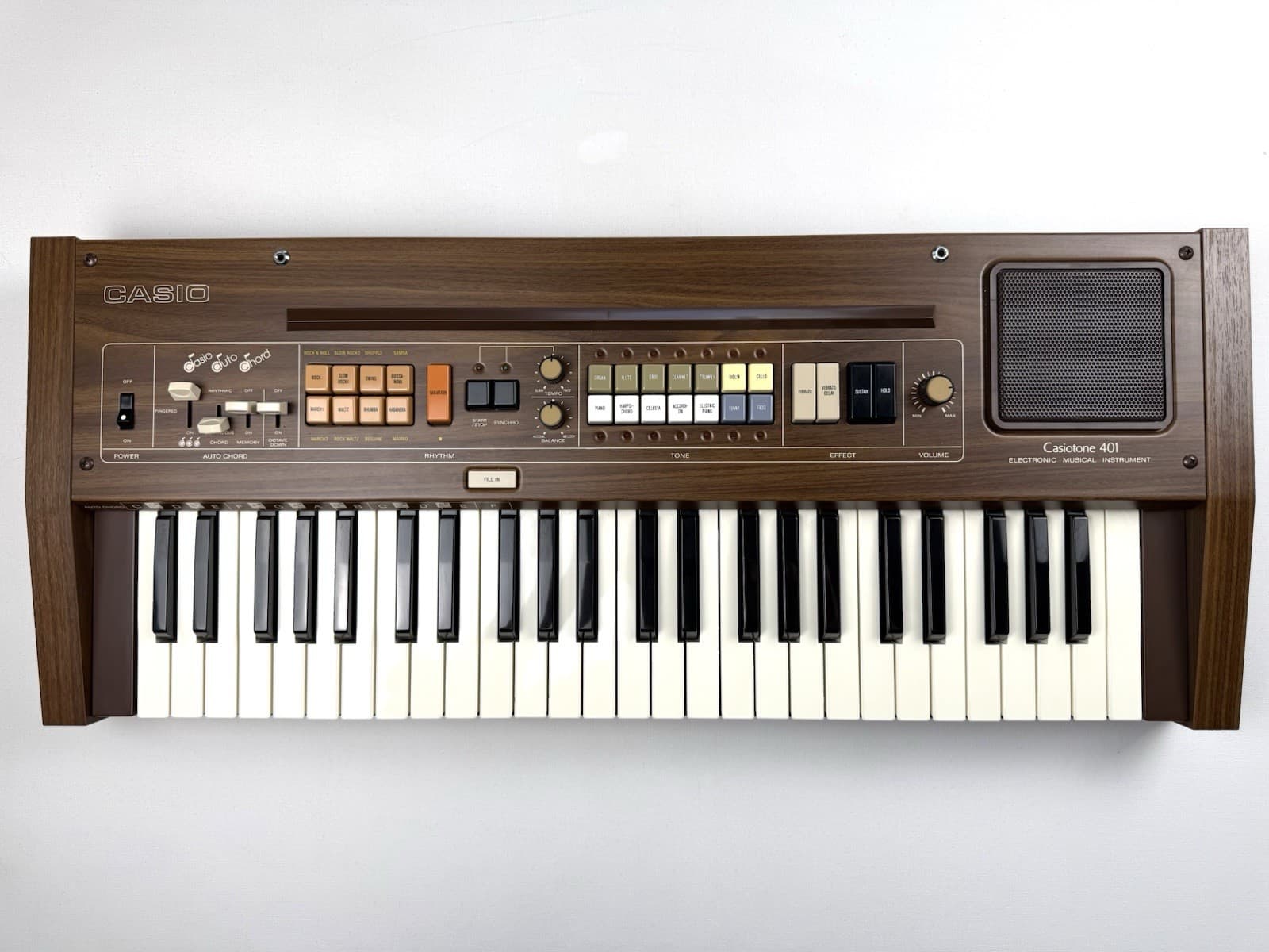 Casiotone 401 49-Key Electronic Keyboard Piano Synthesizer Japan WORKS (SEE VID)