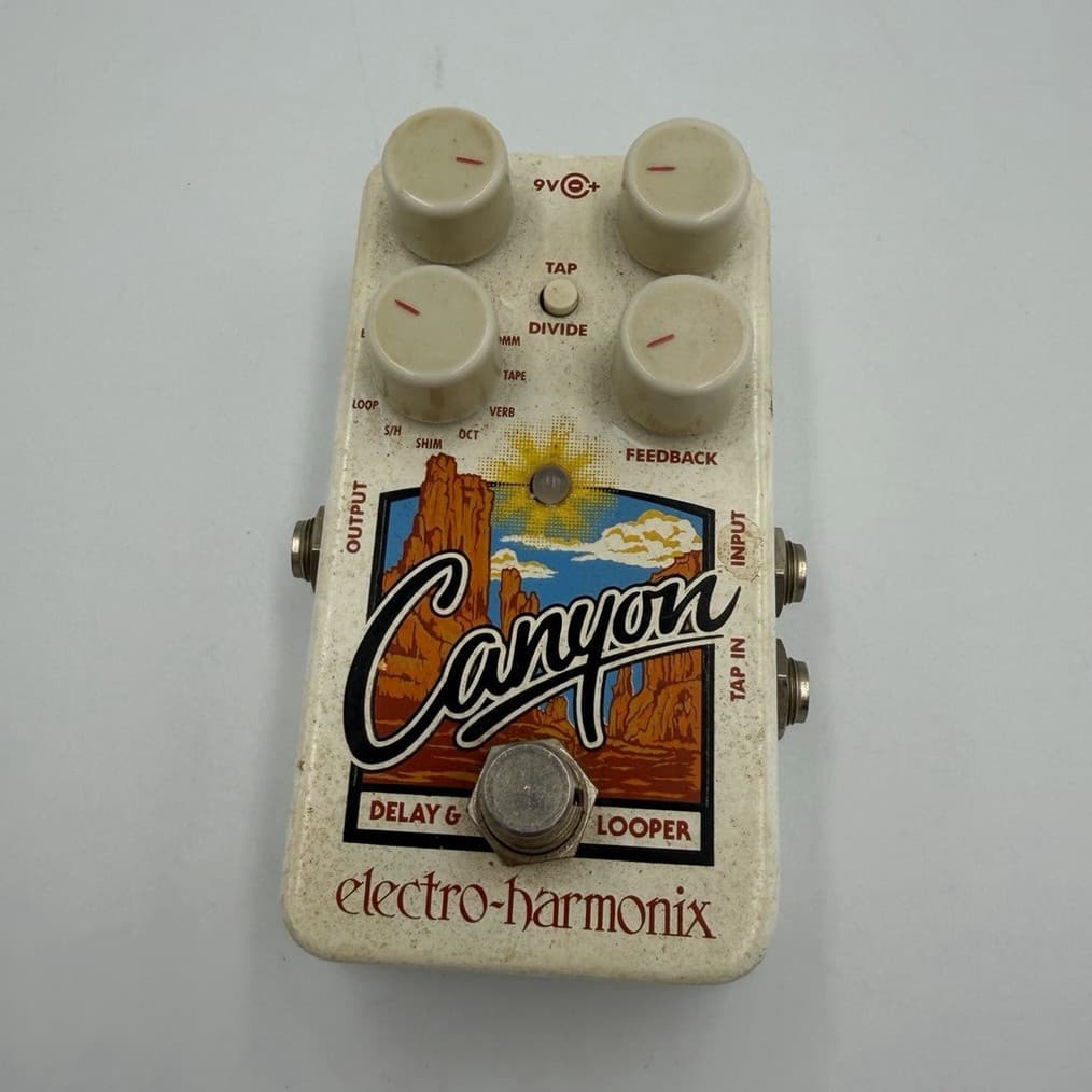 Electro-Harmonix Canyon Digital Delay Reverb Looper Pedal for Electric Guitar