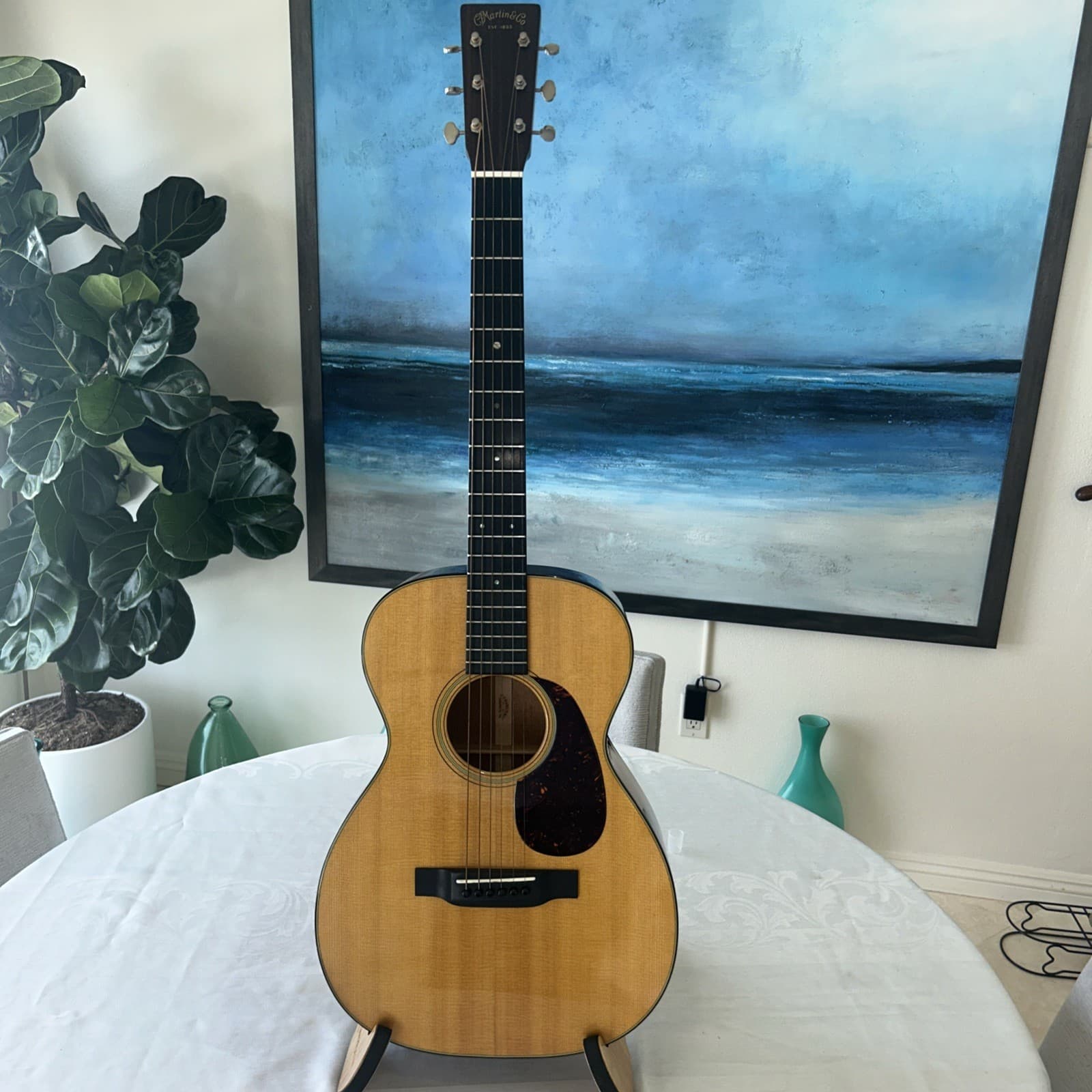 2017 Martin 0-18 Standard Series Acoustic Guitar Natural + OHSC