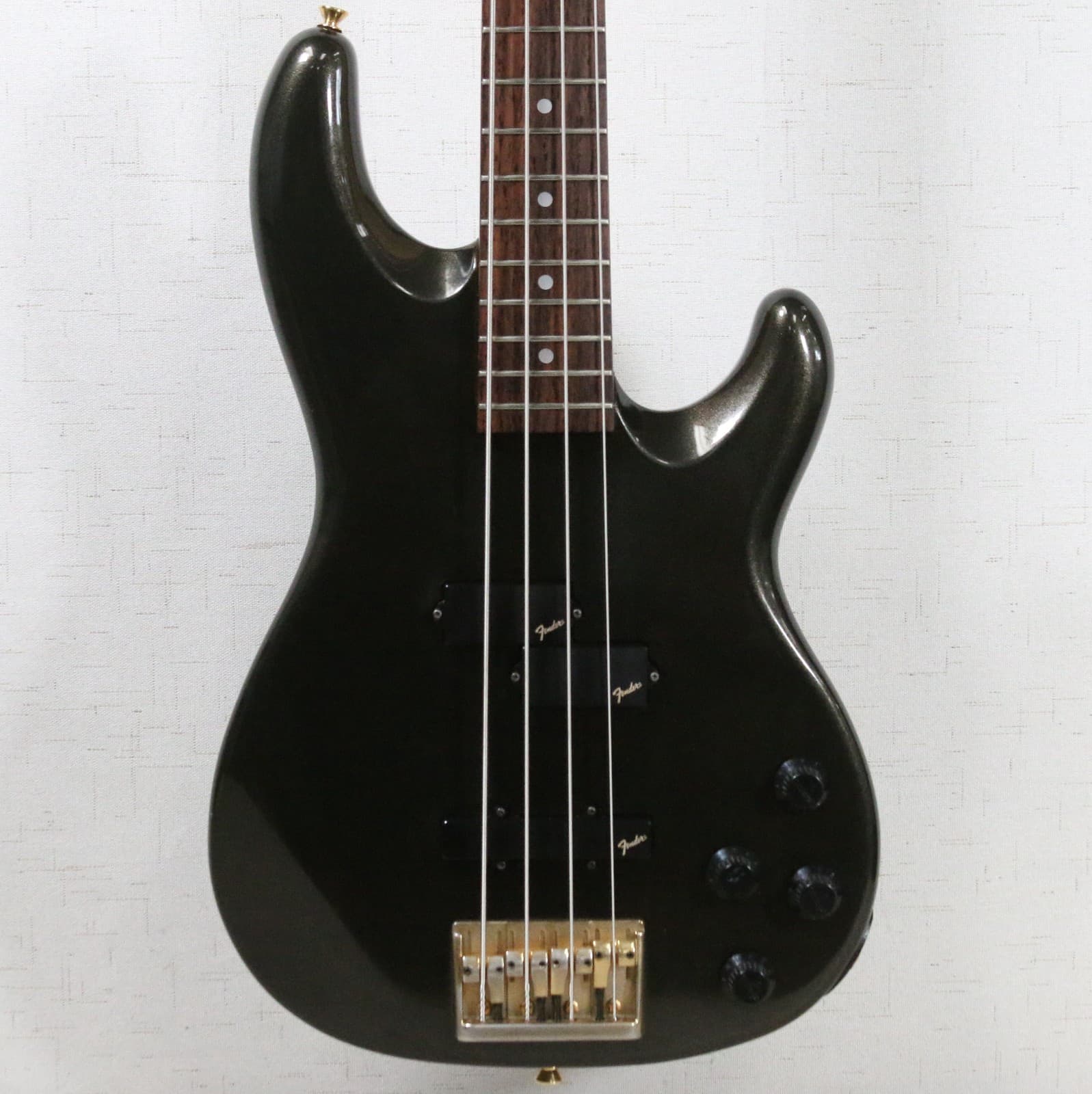 Fender Precision Bass Lyte 1993 Montego Black/Gold PJ Made in Japan w/ Case