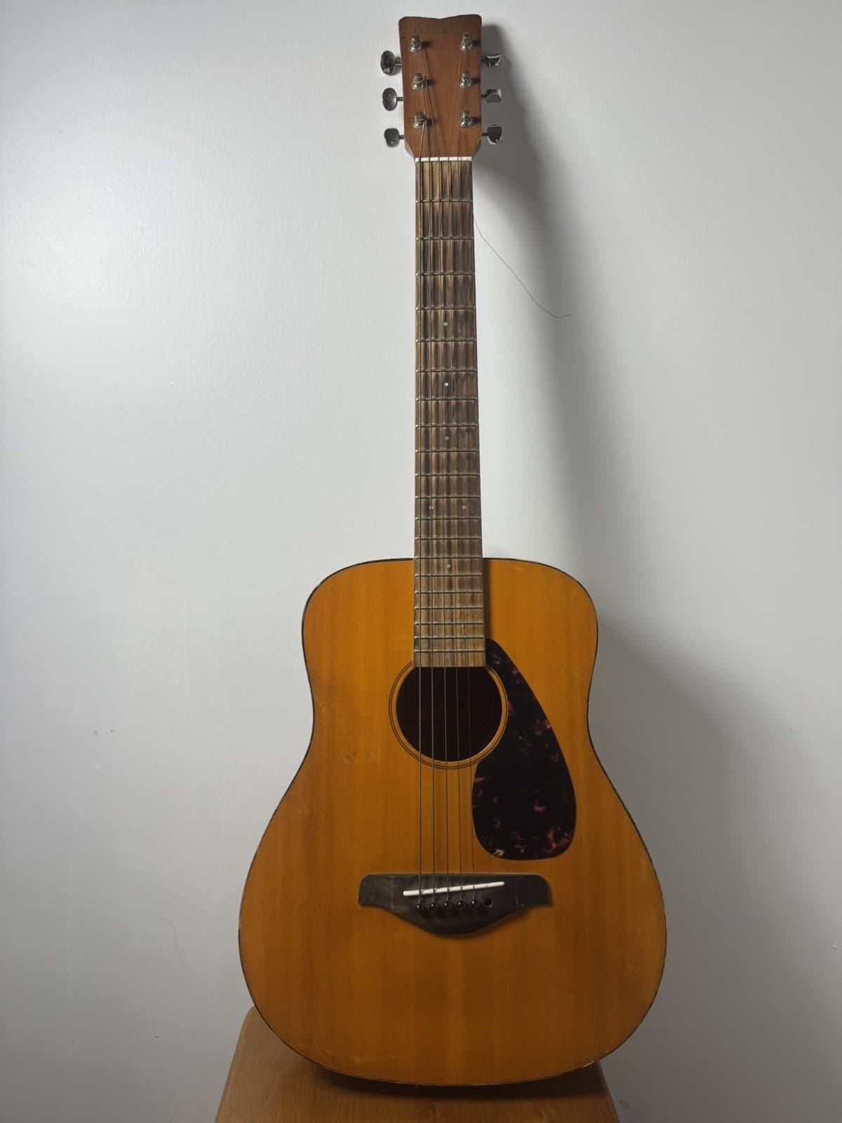 Yamaha FG-Junior JR1 3/4 Size Acoustic Guitar Natural Needs 1 Bridge Pin As Is