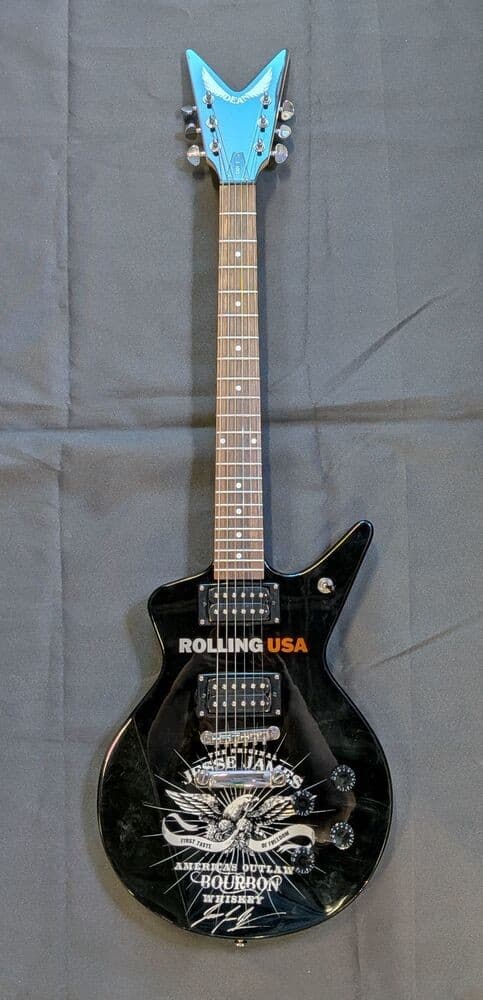 Dean Cadillac X Jesse James America’s Outlaw Bourbon Electric Guitar Signed*
