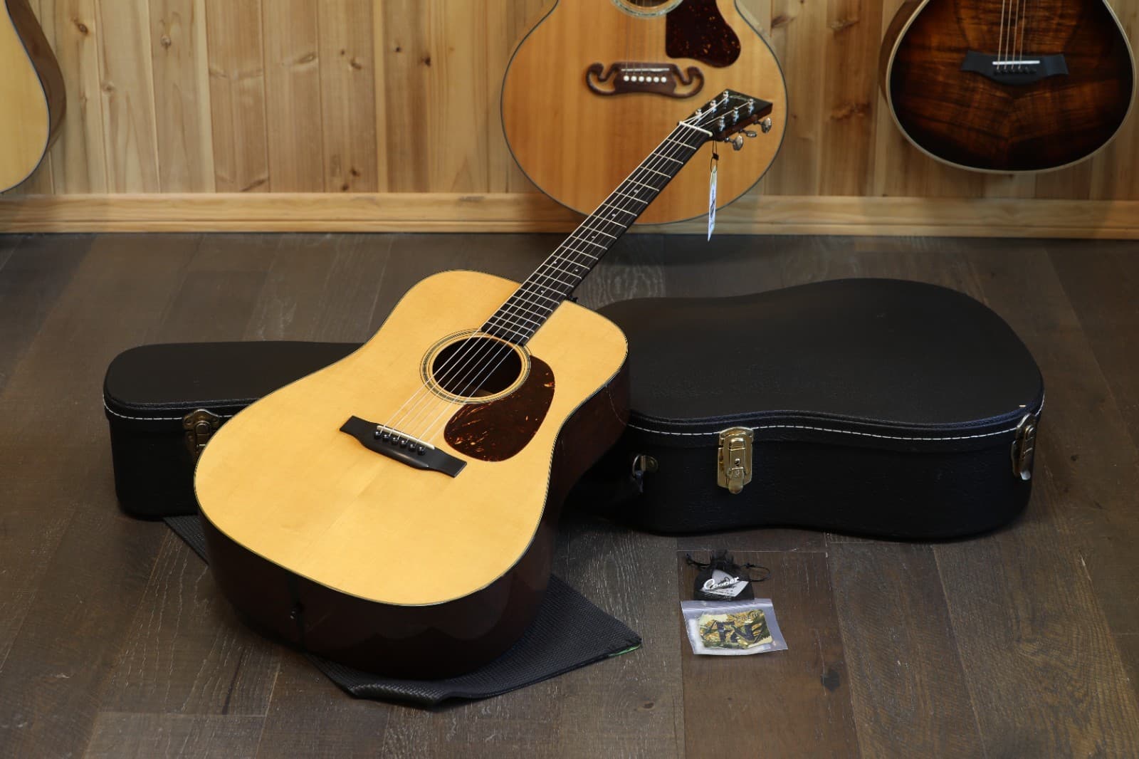 2004 Collings D1A Adirondack Signed by Bill Dreadnought Guitar Natural + OHSC