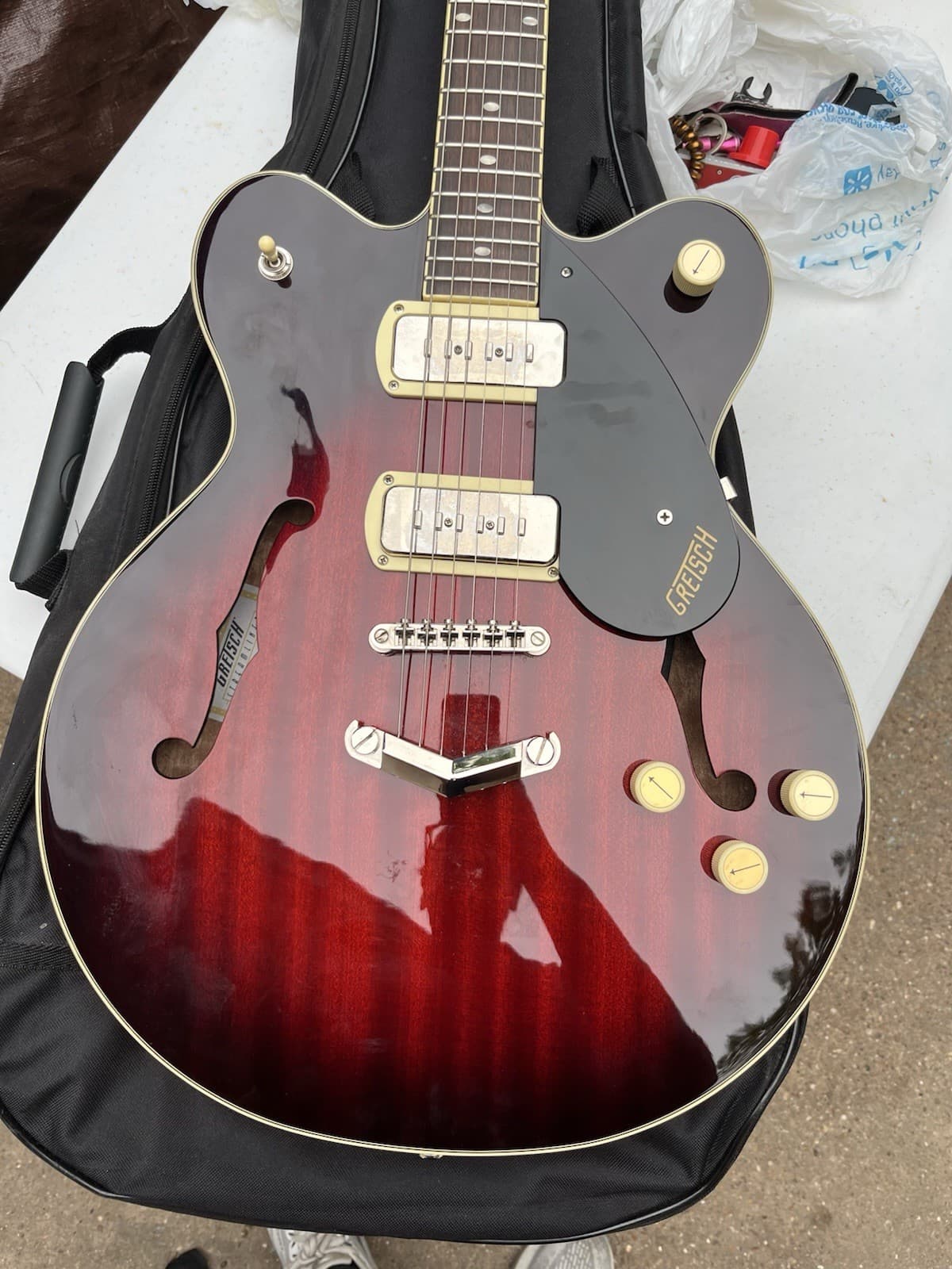 Gretsch G2622T-P90 Streamliner Center Block Electric Guitar W Case- Forge Glow