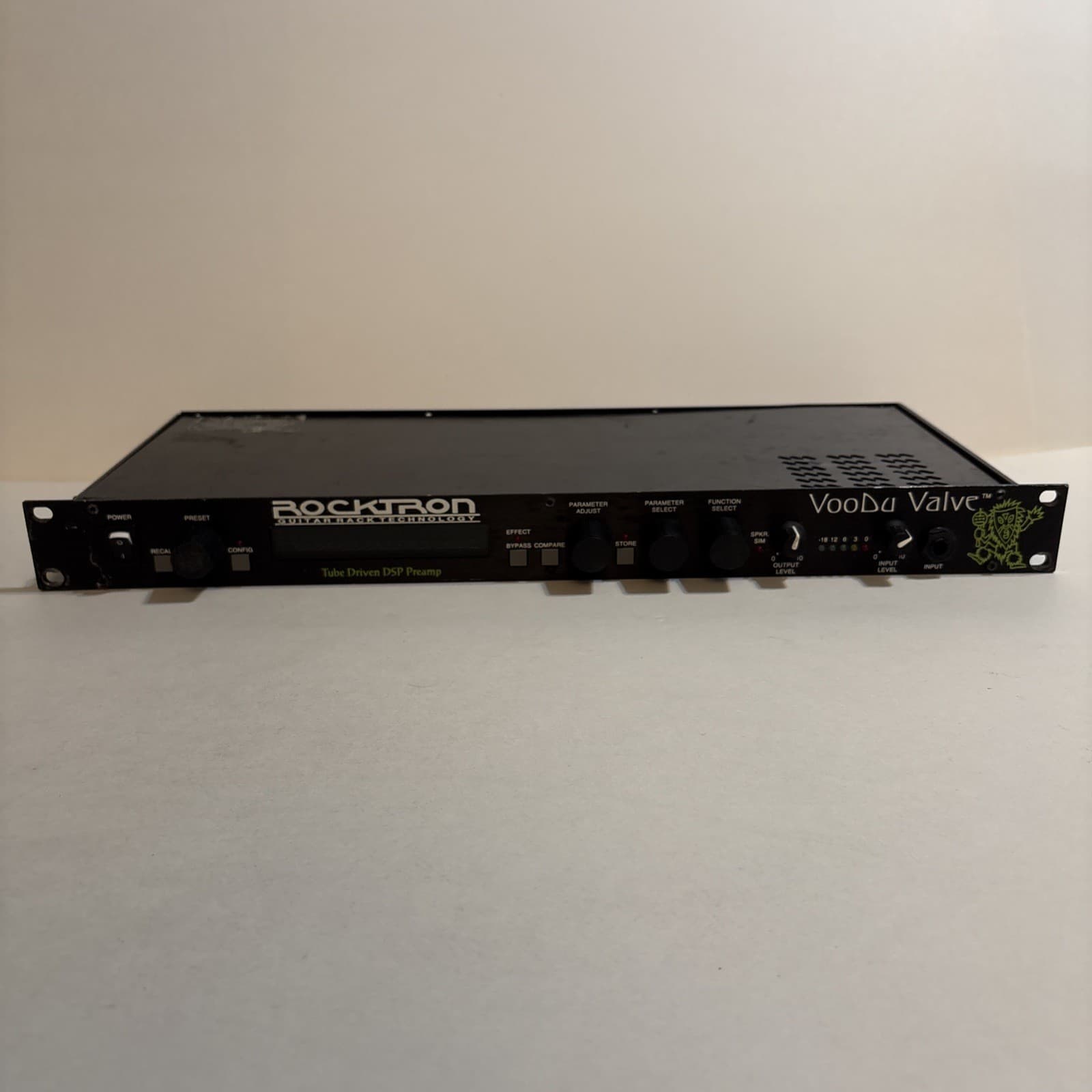 Rocktron Voodu Valve Guitar Rack Technology Tube Driven DSP Amp, No Power Supply