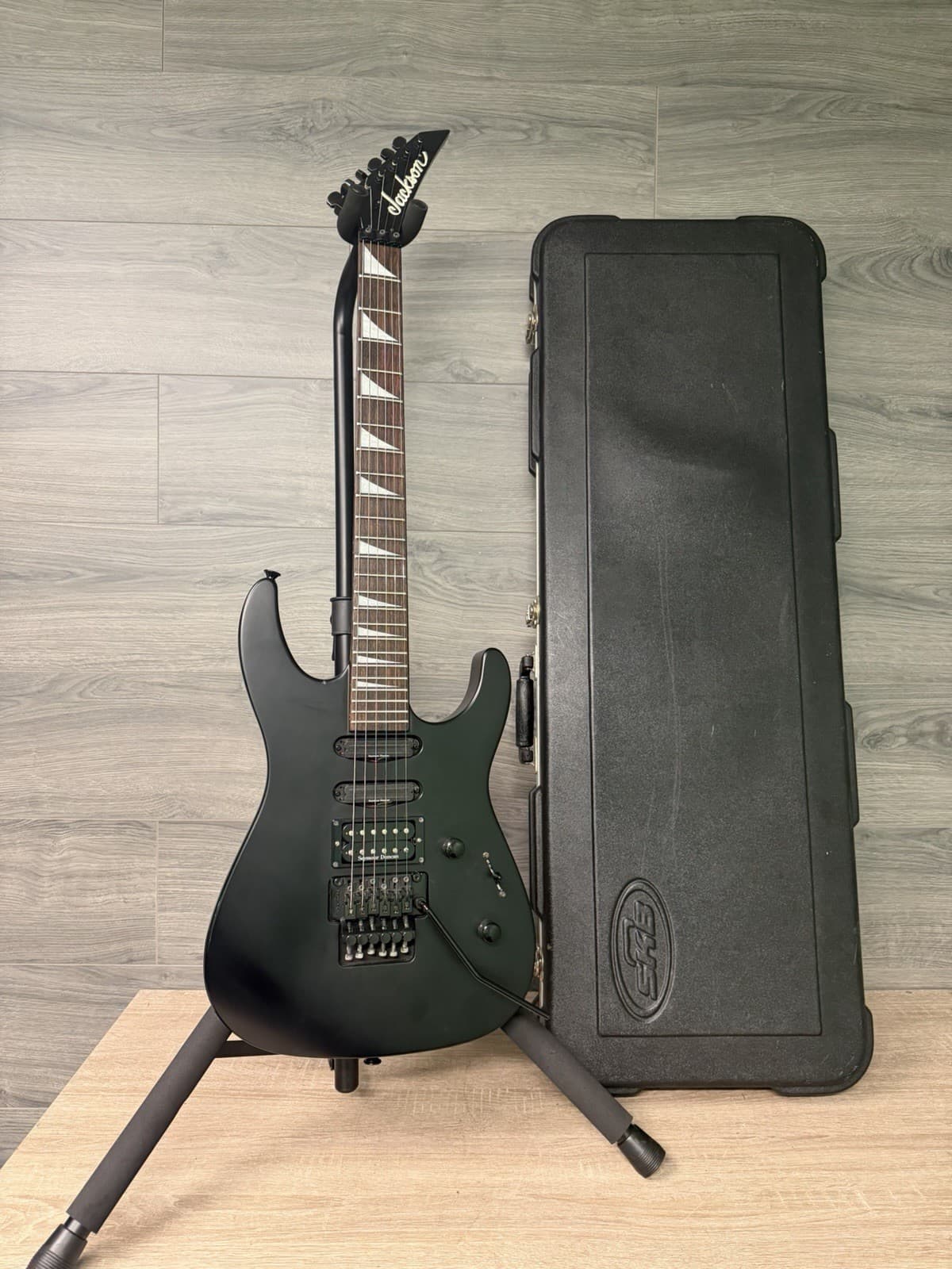 Jackson SL3 Soloist Pro Series MIJ Black Electric Guitar w/ Case #3022