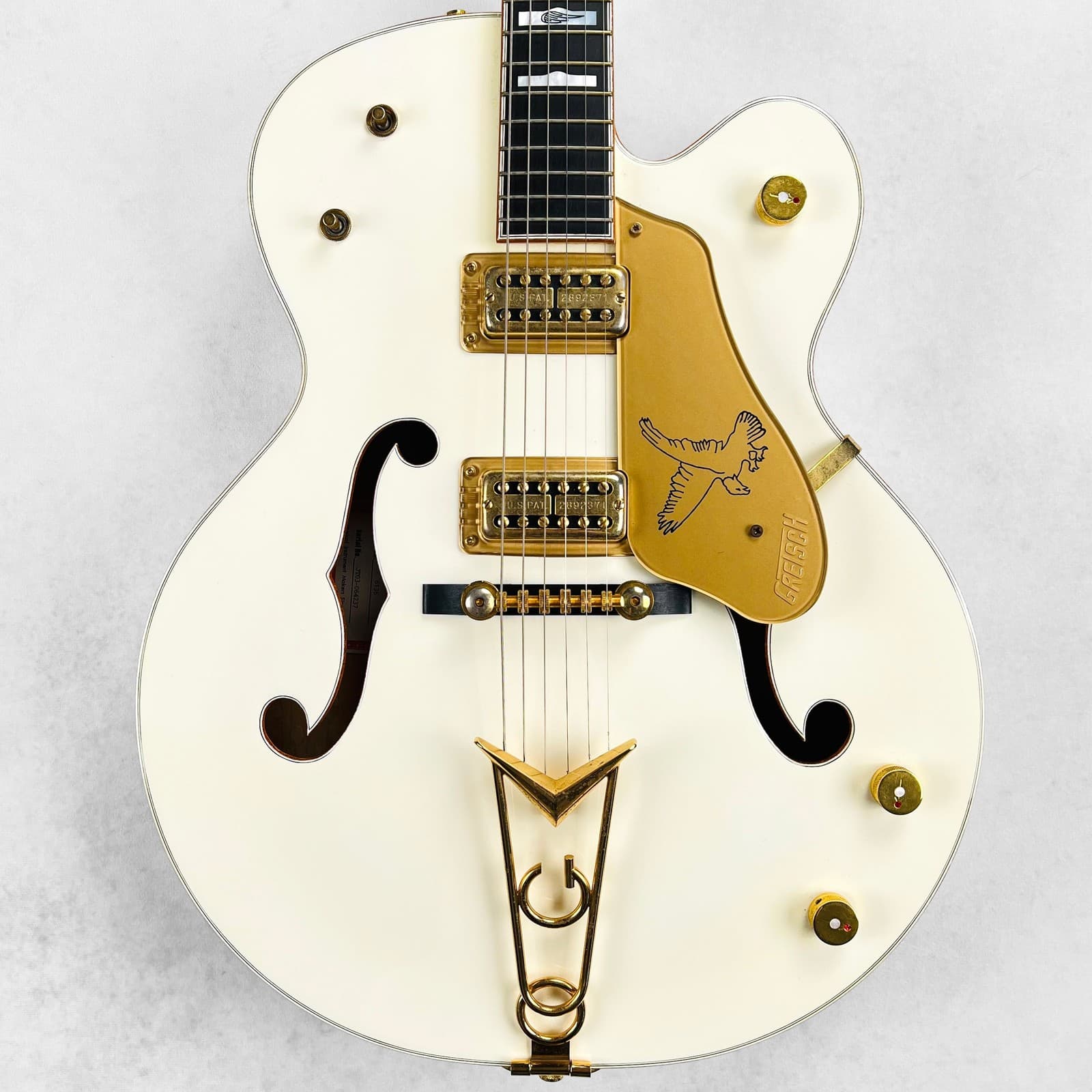 Gretsch G6136 White Falcon Cadillac Tailpiece 2006 - White