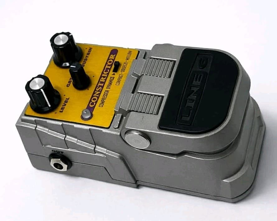 Line 6 Constrictor Compressor Dynamics Guitar Pedal Sustain Gate Compact Squeeze