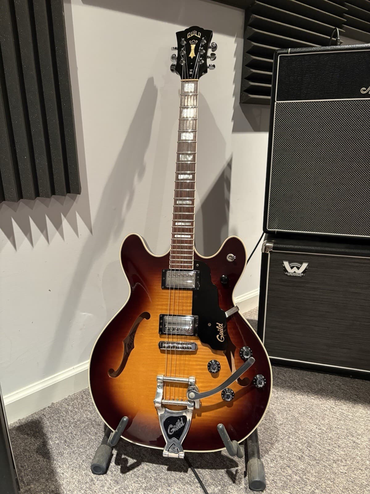 Guild Starfire V SF-5 1999 Westerly USA Made in Tobacco Sunburst “Mint”