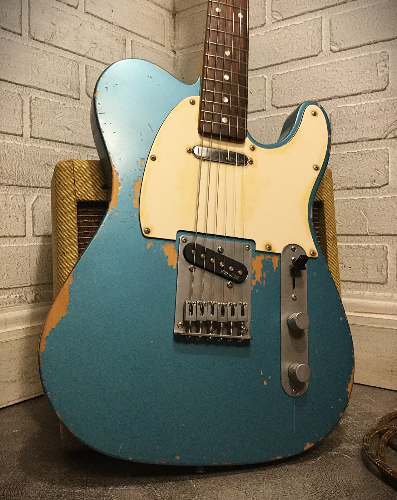 Relic Squier by Fender Telecaster Electric Guitar by Nate's Relic Guitars