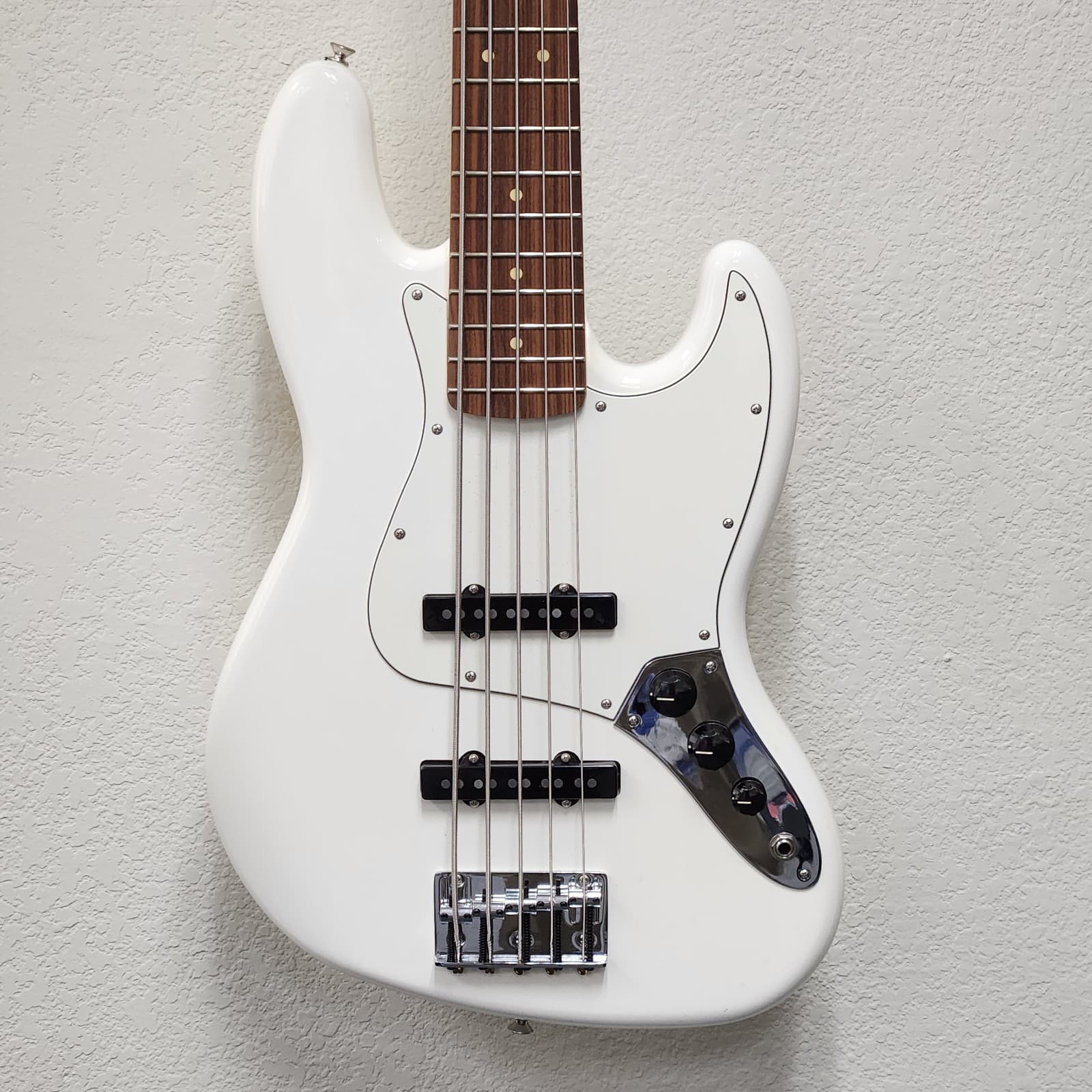 Fender Player Jazz Bass V with Pau Ferro Fretboard - Polar White
