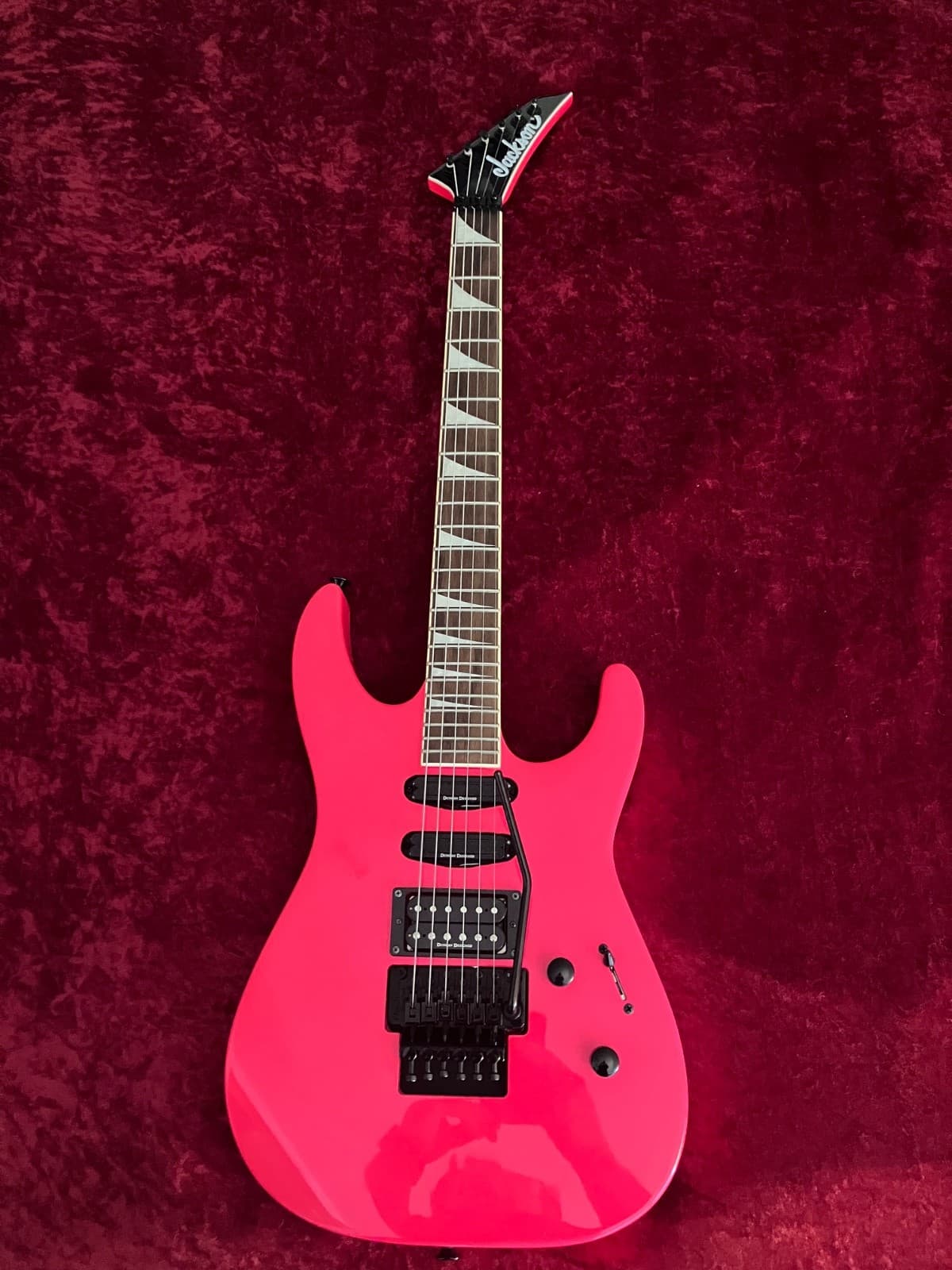 Jackson Soloist Hot Pink - Neck Thru - Excellent Condition.