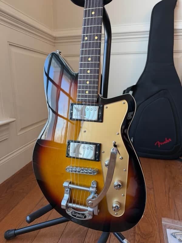2025 Reverend Jetstream HCB - 3-Tone Sunburst