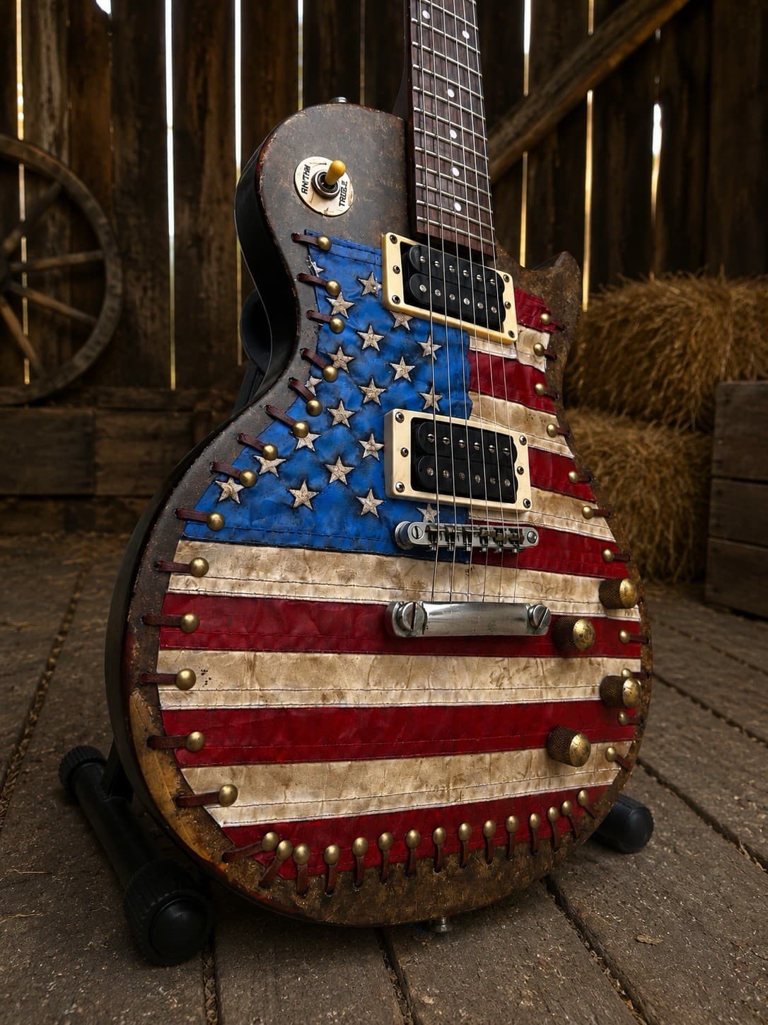 Custom Americana Relic Epiphone Les Paul 100 w/ Vintage Tweed Hardshell Case