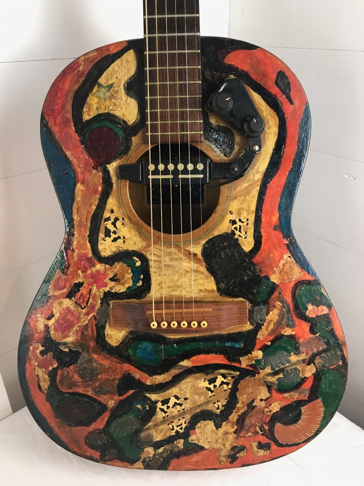 1991 Seagull Acoustic Guitar - Model S-6 Folk - Made in Canada - Art Guitar