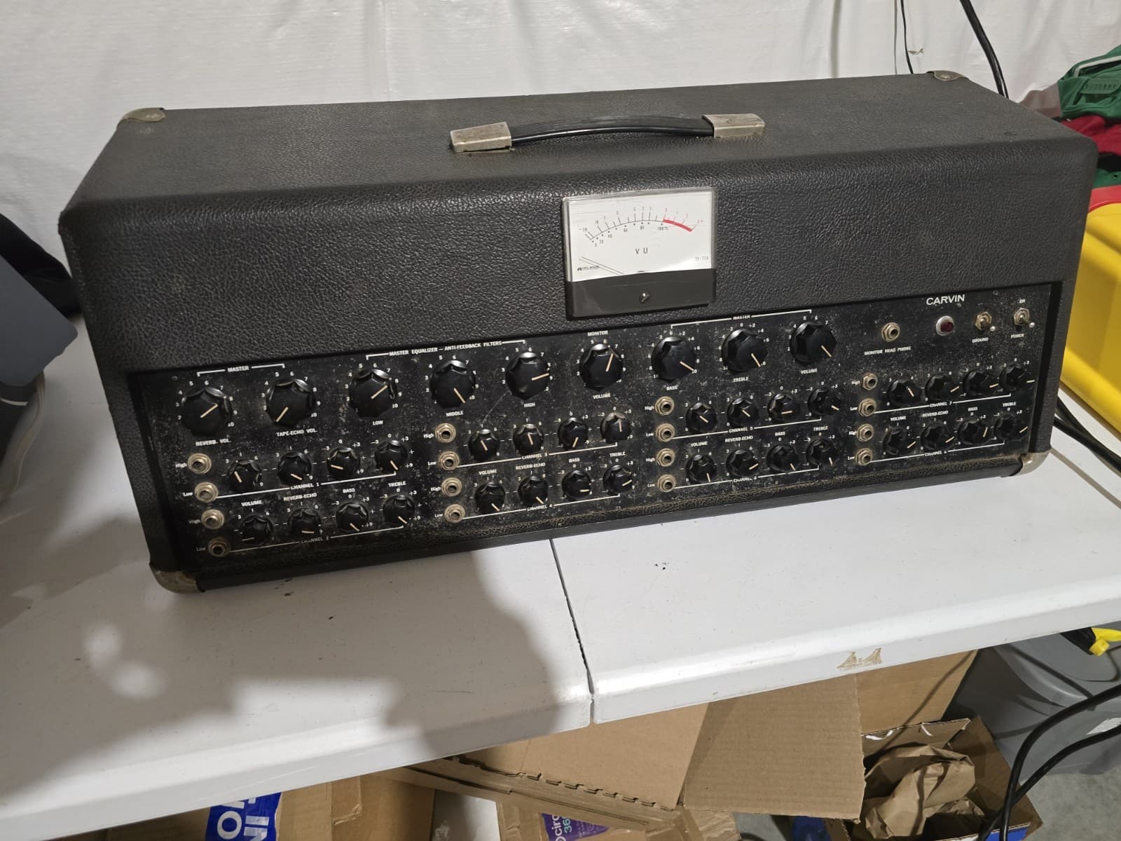 Carvin P5000 - Black original PA AMP HEAD