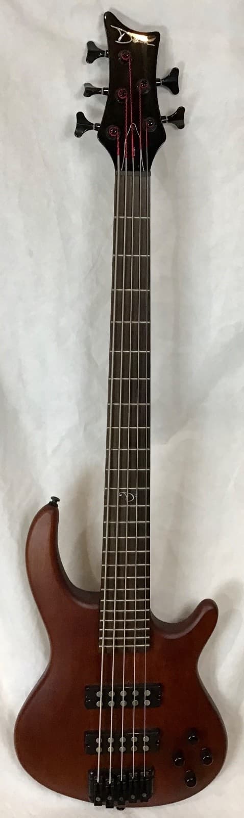 Dean Edge Hammer 5 string bass guitar active EMG pickups with preamp - Mahogany