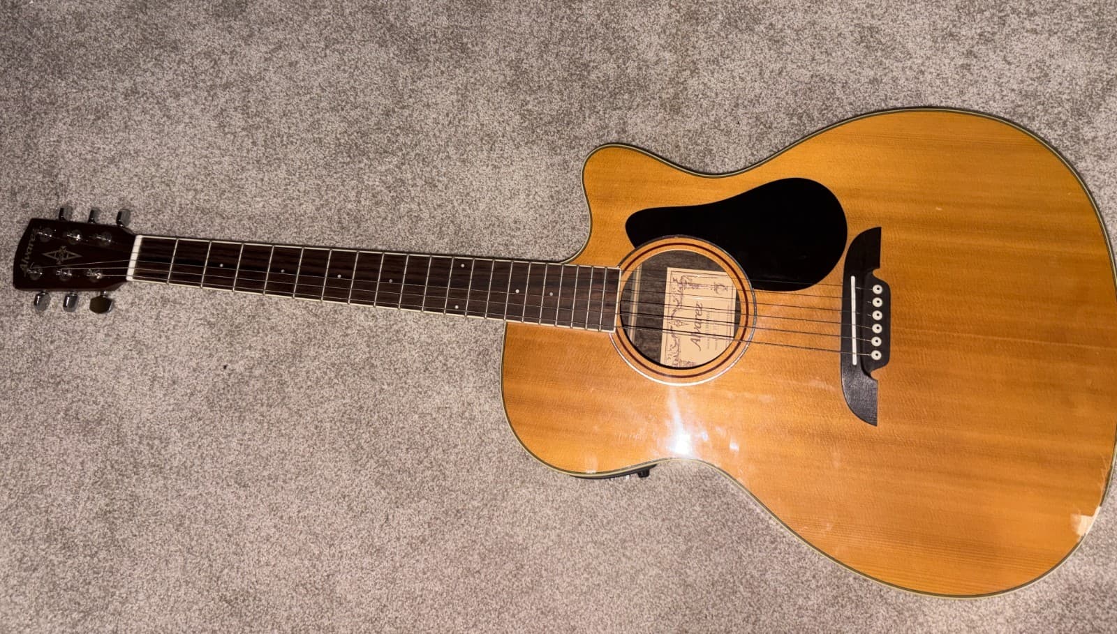 Used Alvarez Acoustic-Electric Guitar