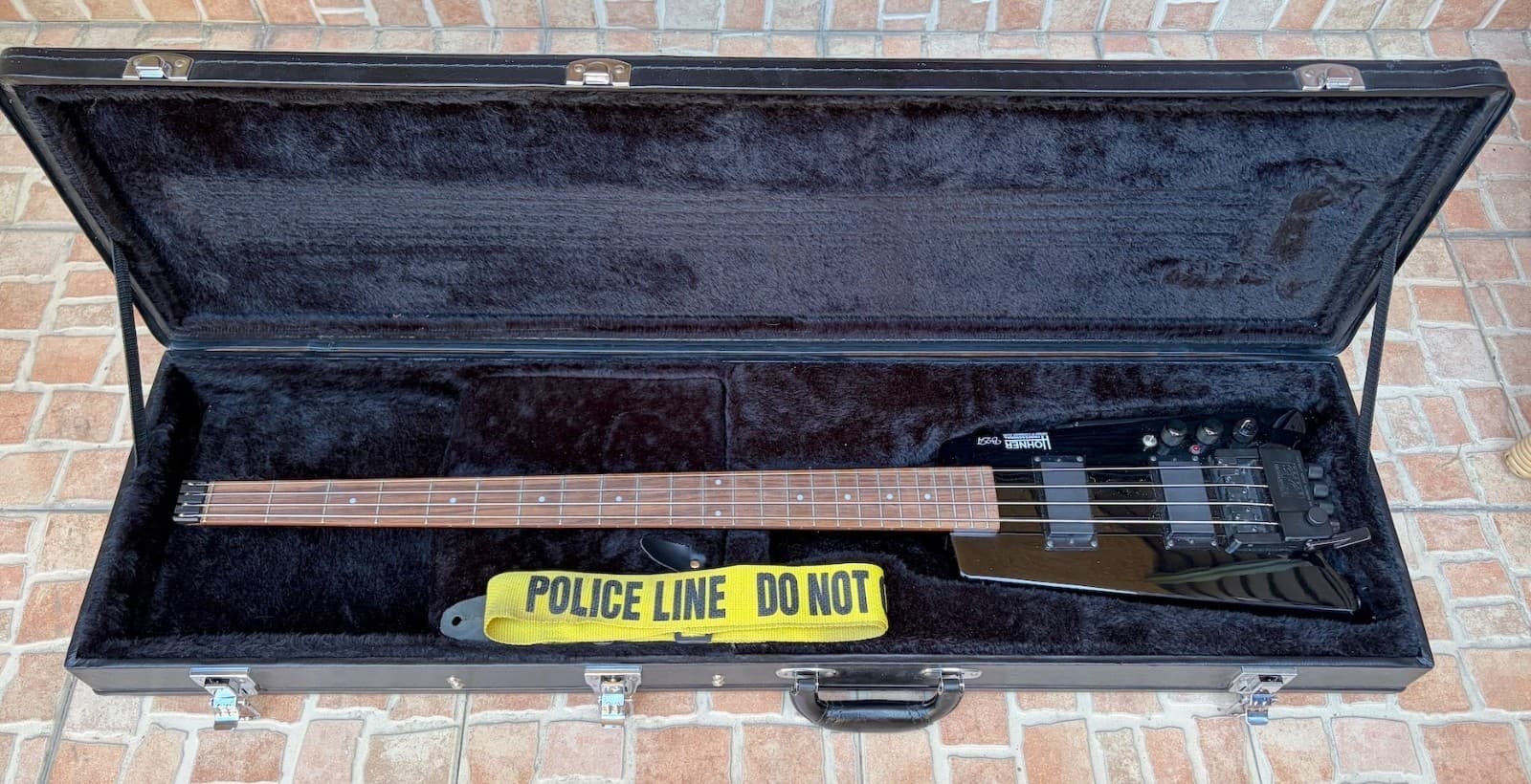 Hohner Steinberger B2A Headless Electric Active Bass In original case 2
