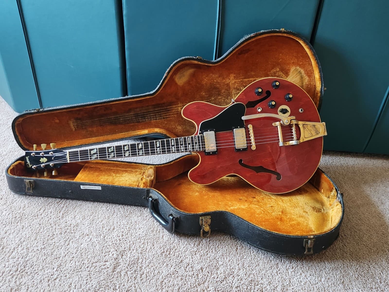 Gibson ES-345 TDSV Stereo 1968 - Rare Cherry w/Factory Bigsby