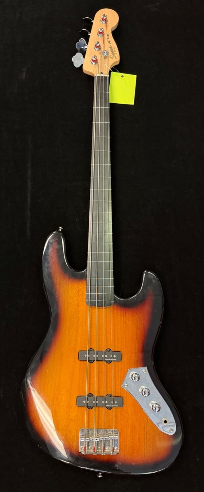 Squier Vintage Modified Jazz Bass Fretless 2007 - 2018 - 3-Color Sunburst